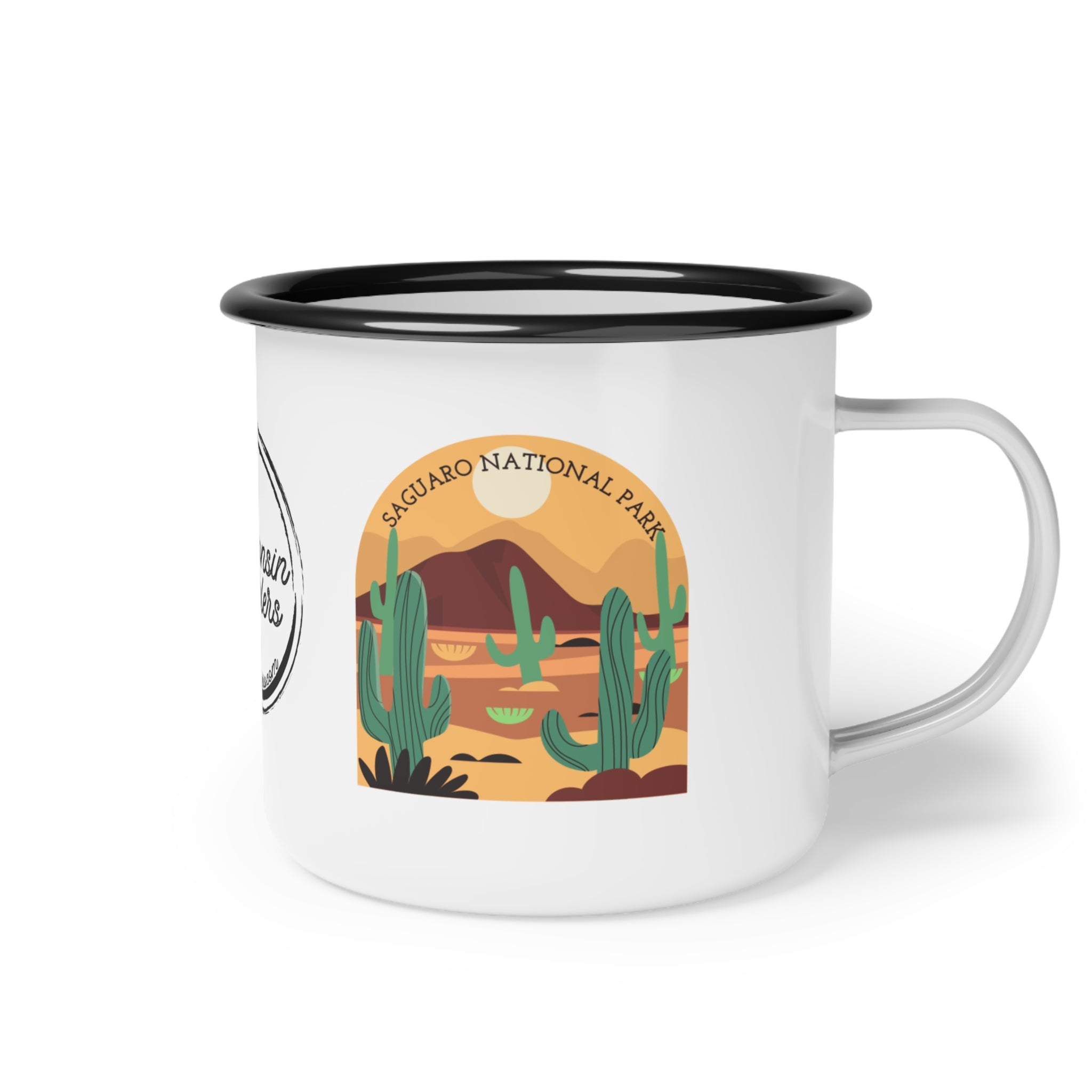 Saguaro National Park - Enamel Camp Cup