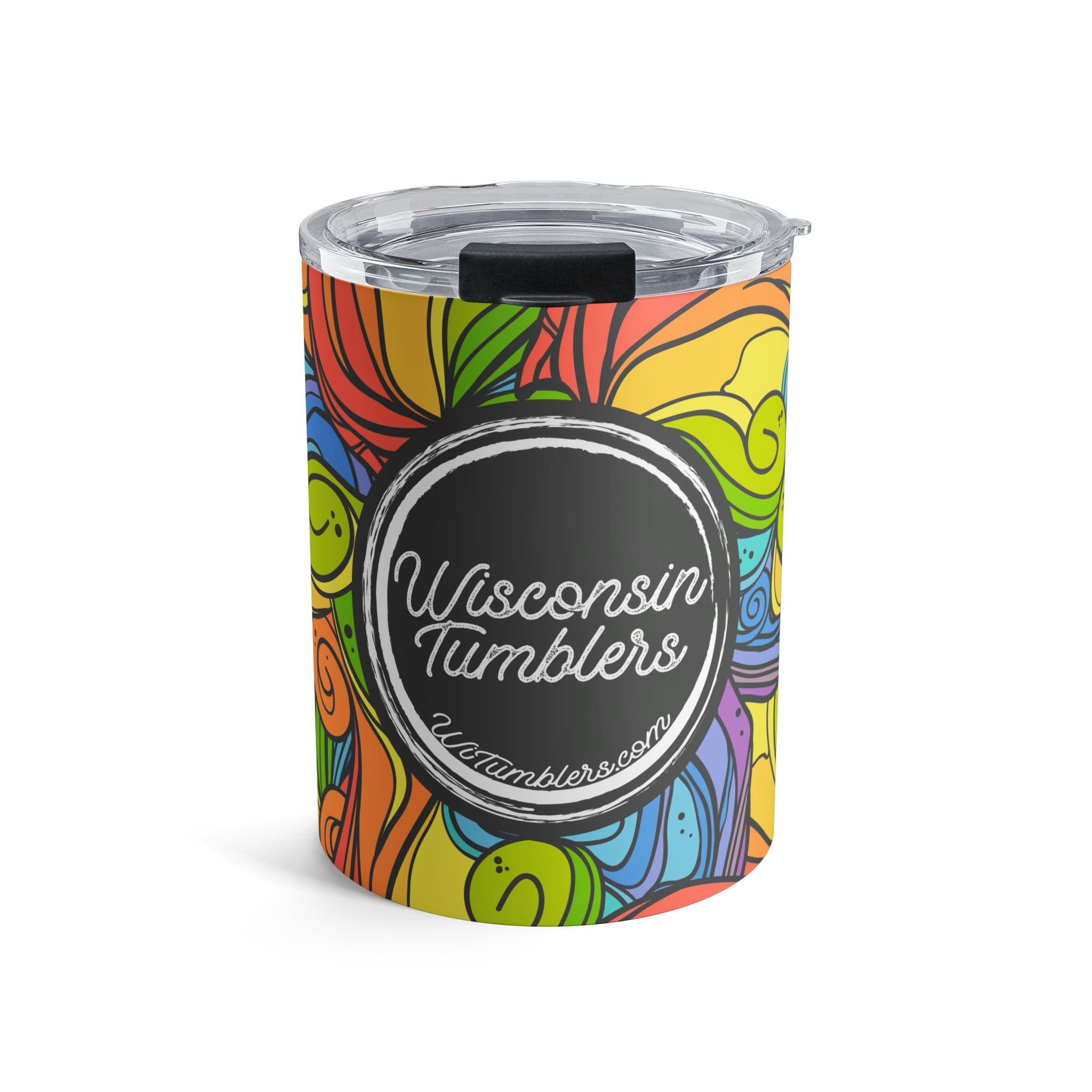 Rainbow Wave - 10oz Tumbler