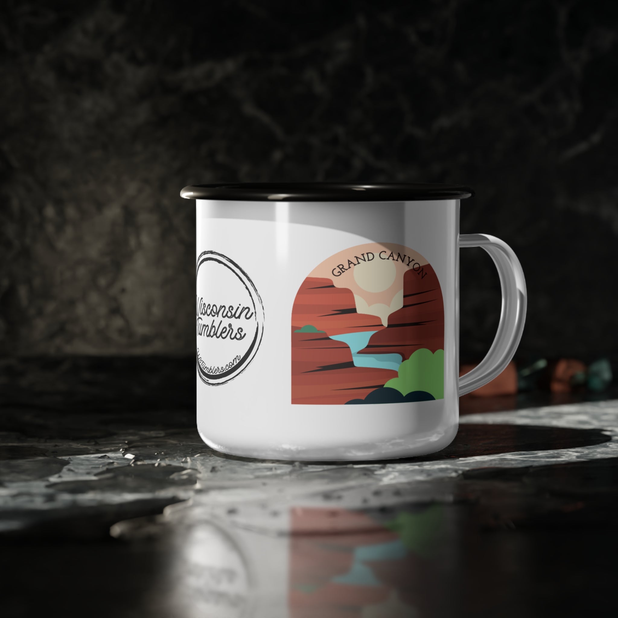 Grand Canyon National Park - Enamel Camp Cup