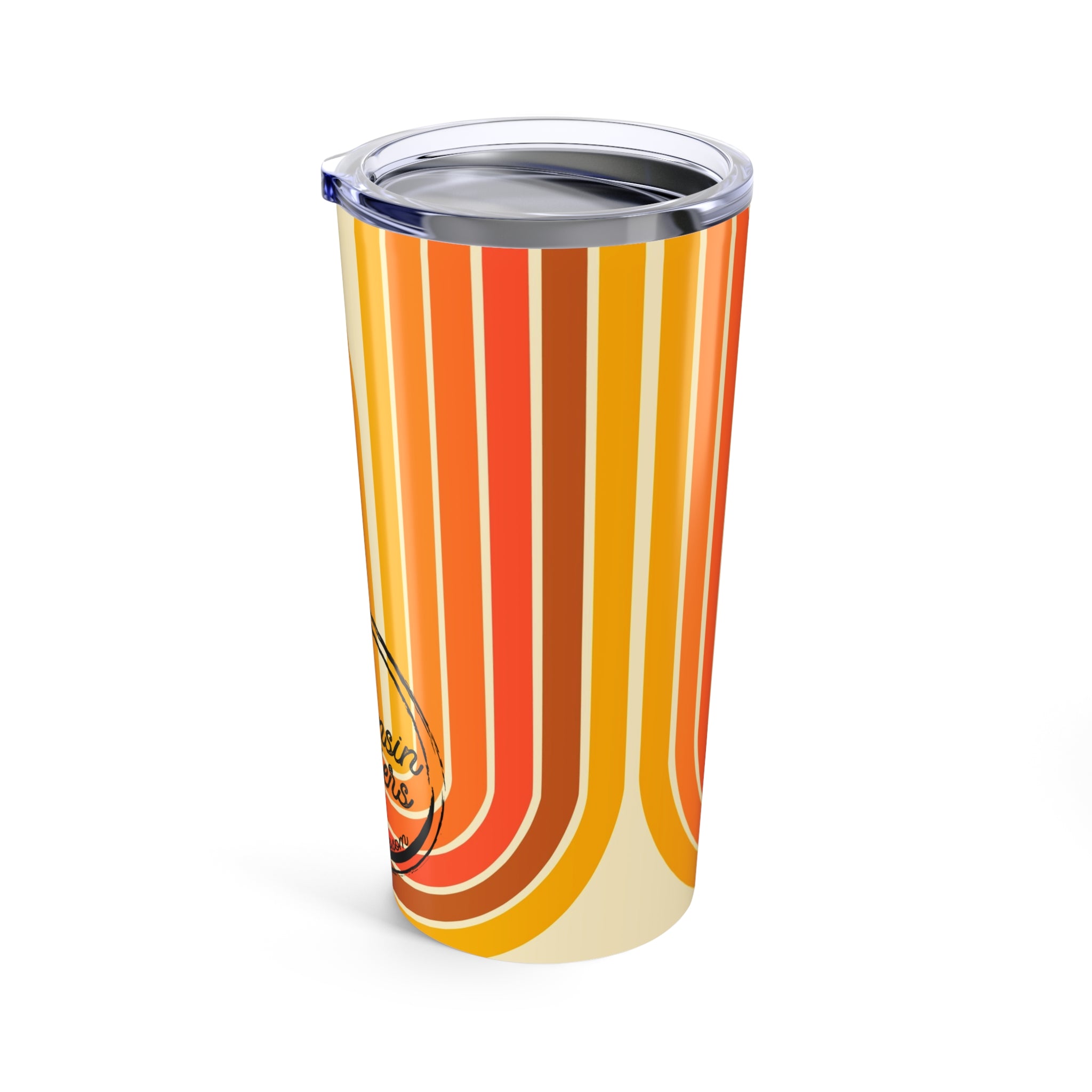 Retro Rainbow - Good Vibes Collection - 20oz Tumbler