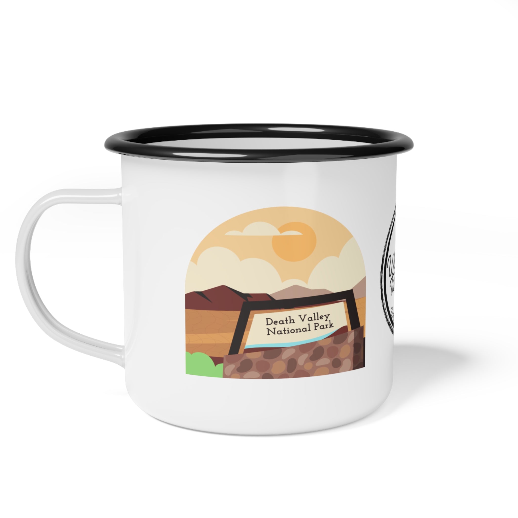 Death Valley National Park - Enamel Camp Cup
