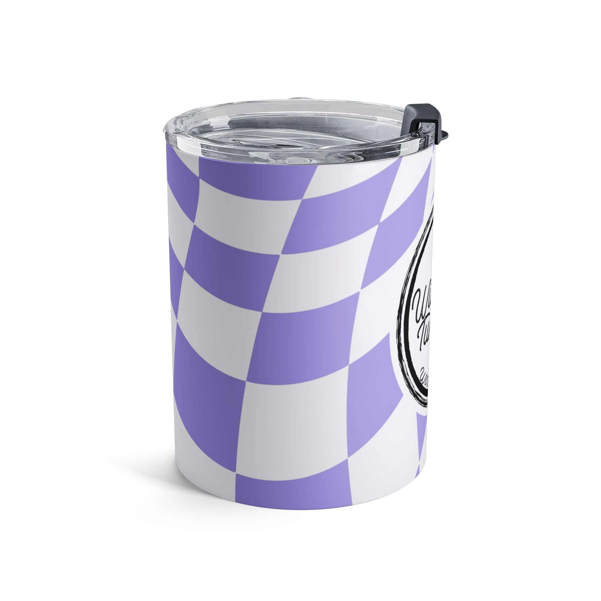 Groovy Checkers - Good Vibes Collection - 10oz Tumbler