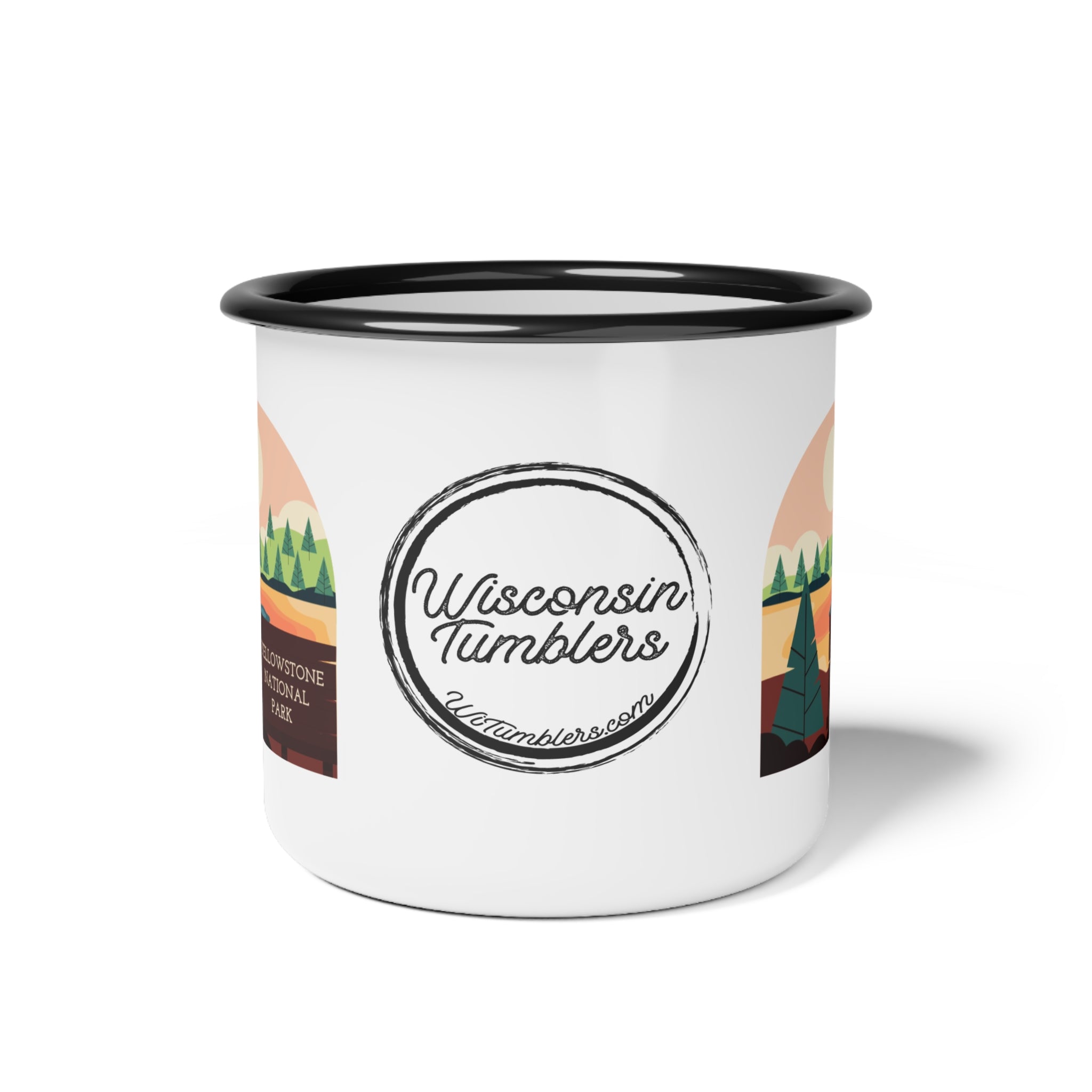 Yellowstone - Enamel Camp Cup