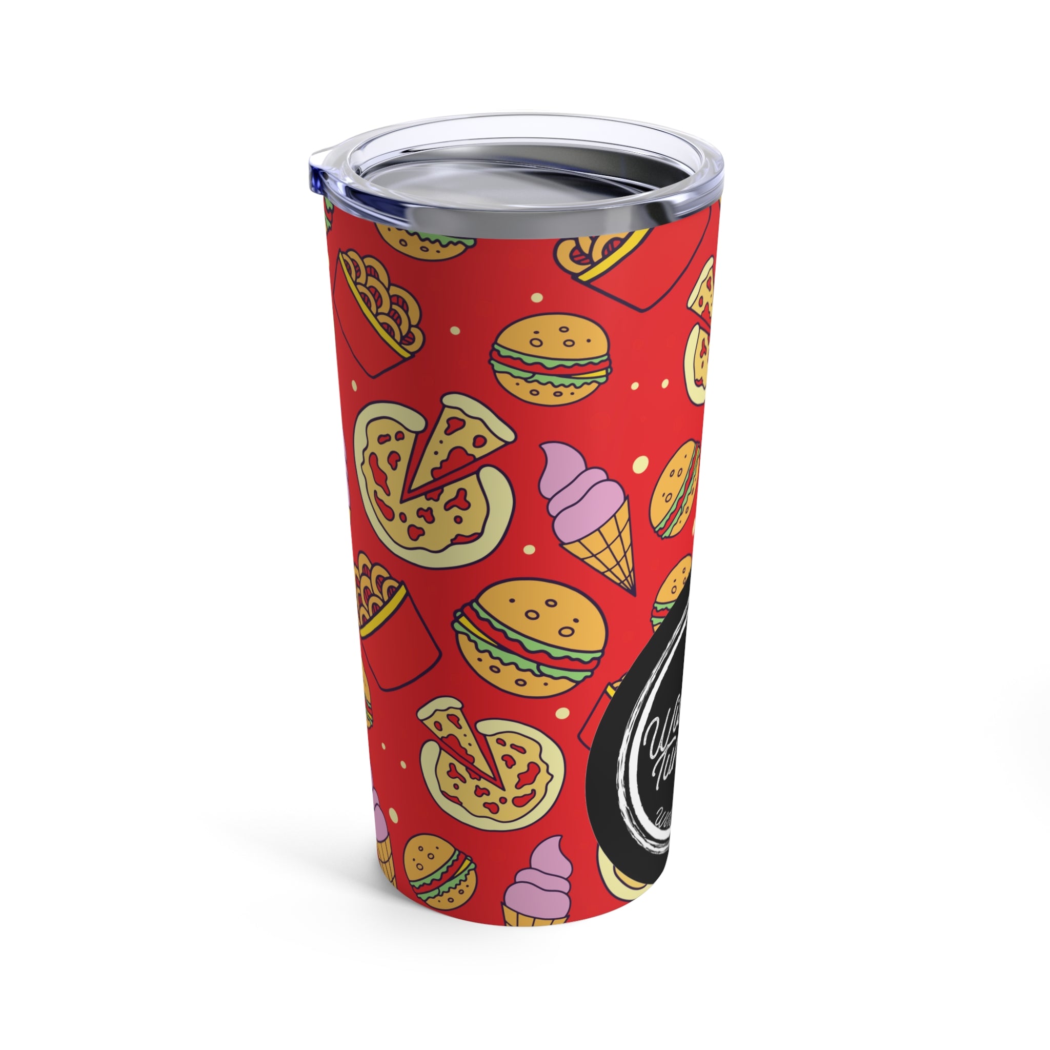 Snack Attack Frenzy (Red) - Fast Food Collection - 20oz Tumbler