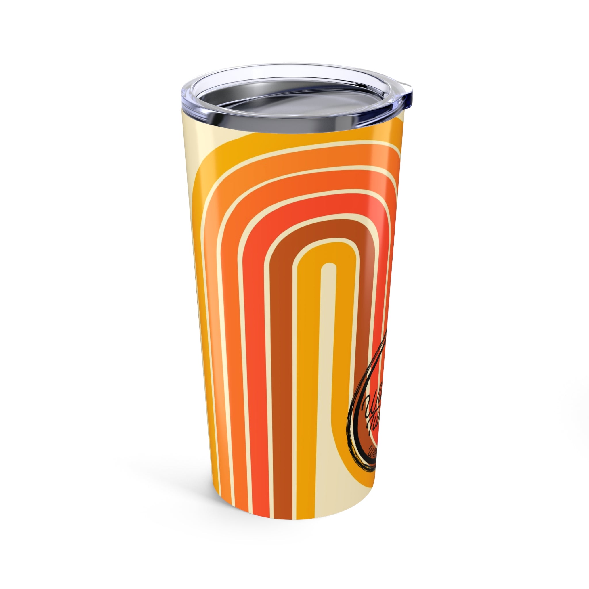Retro Rainbow - Good Vibes Collection - 20oz Tumbler