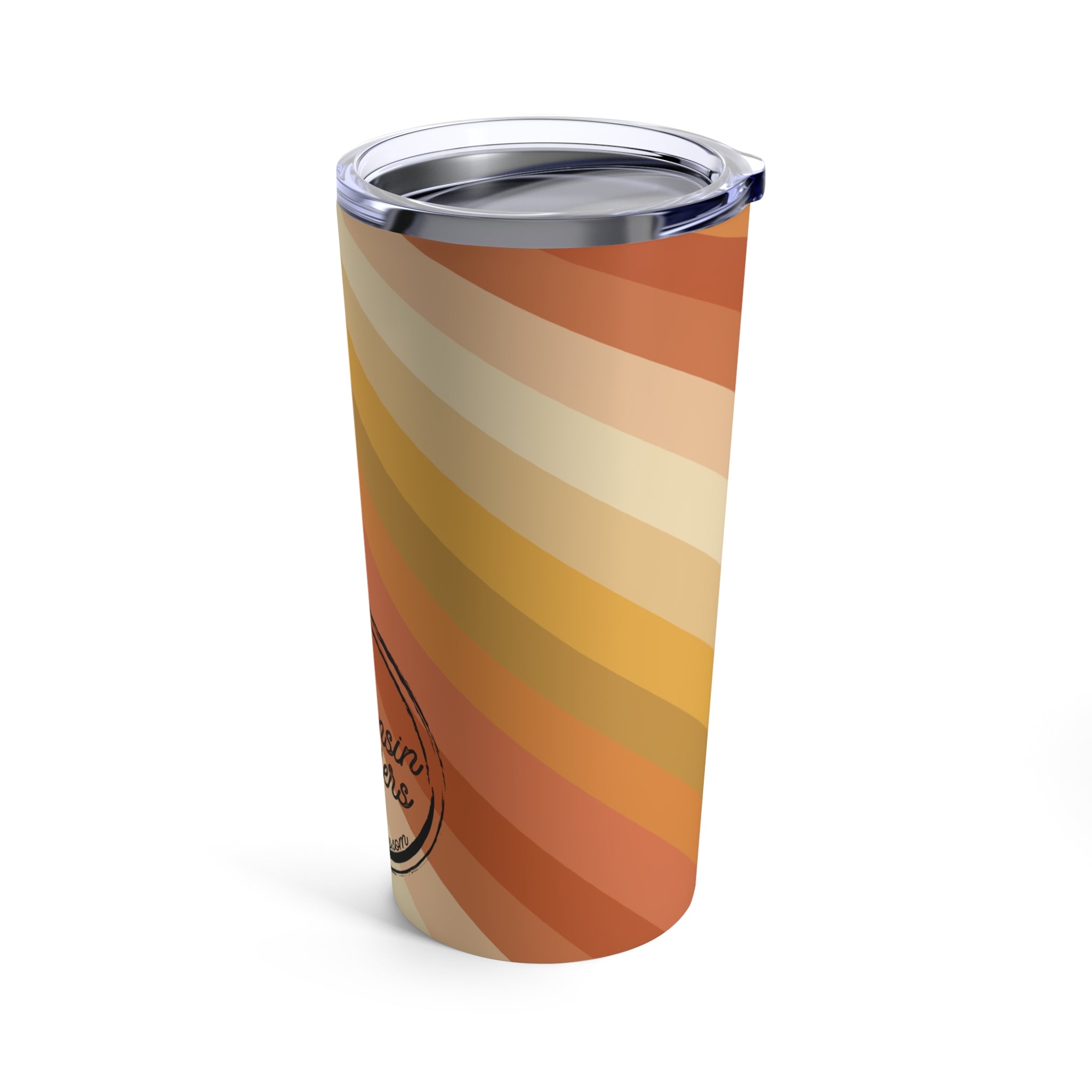 Sunset Stripes - Good Vibes Collection - 20oz Tumbler