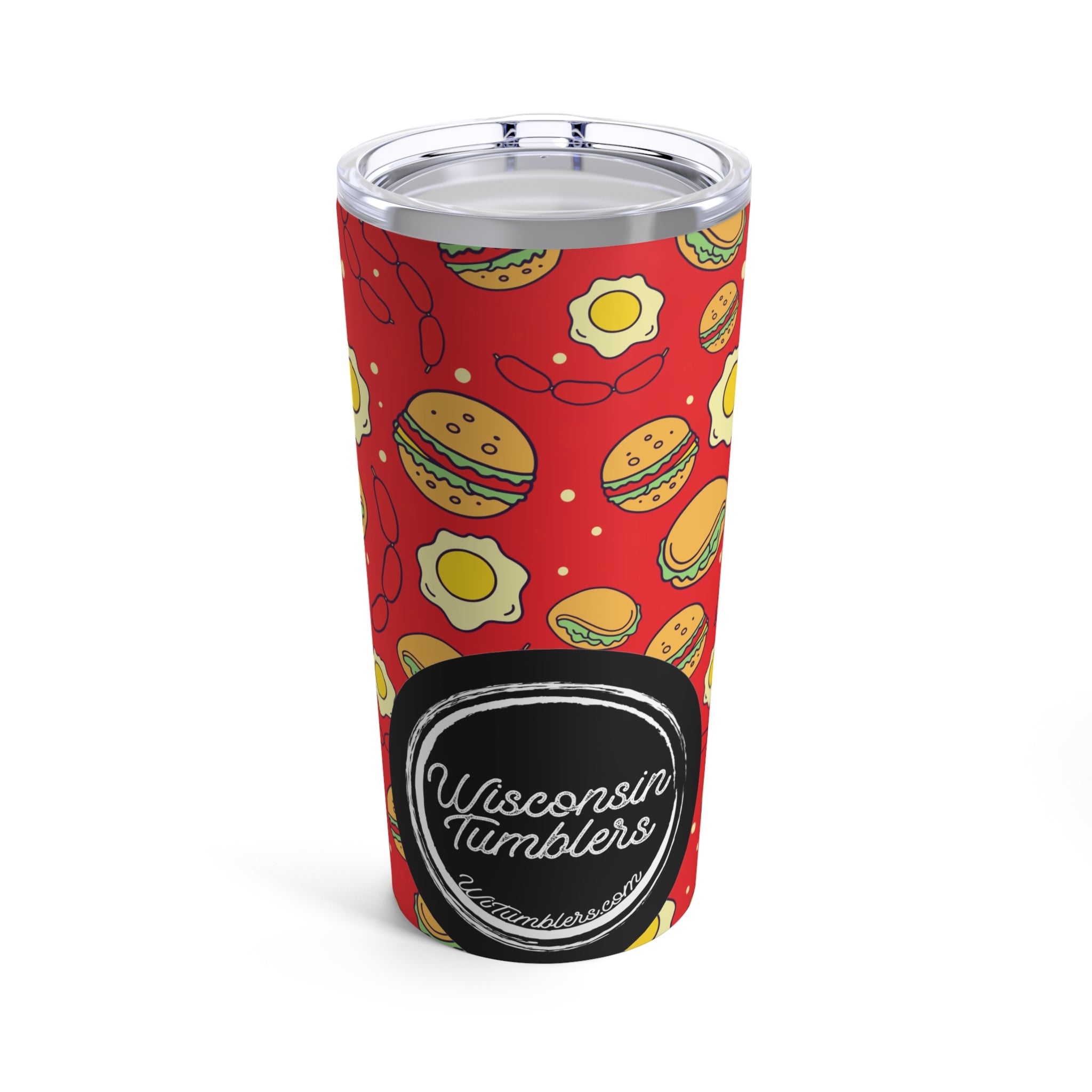 Brunch Bites Bonanza (Red) - Fast Food Collection - 20oz Tumbler