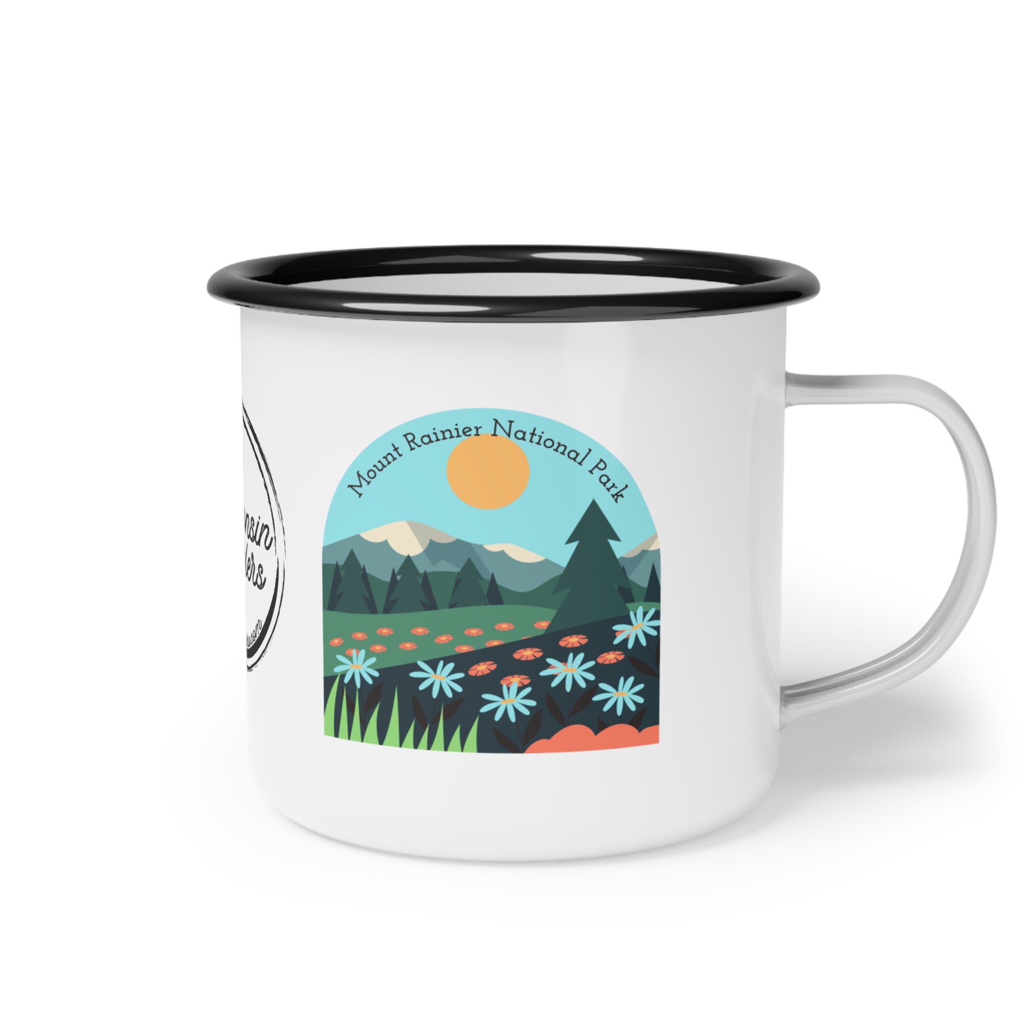 Mount Rainier National Park - Enamel Camp Cup