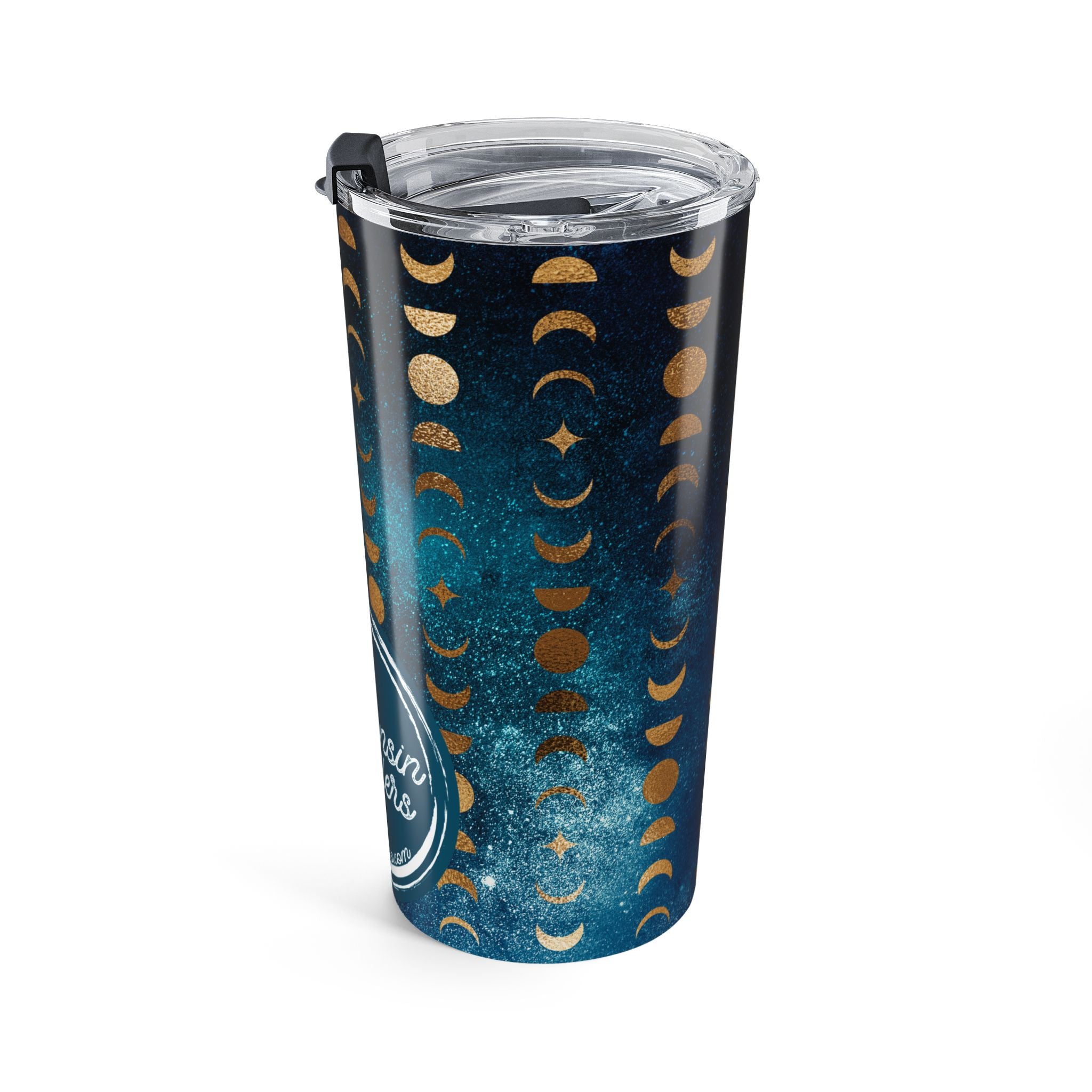 Lunar Phases of the Deep - Ocean Galaxy Collection - 20oz Tumbler