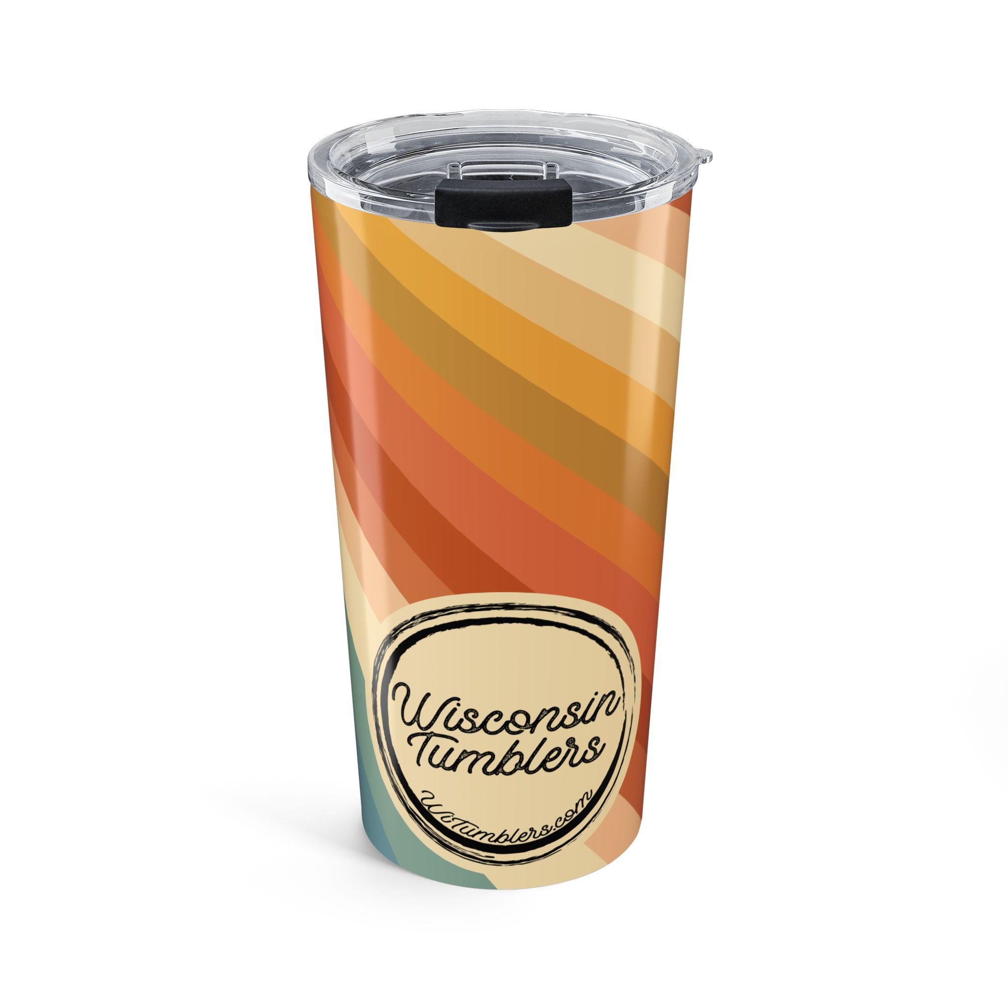 Sunset Stripes - Good Vibes Collection - 20oz Tumbler