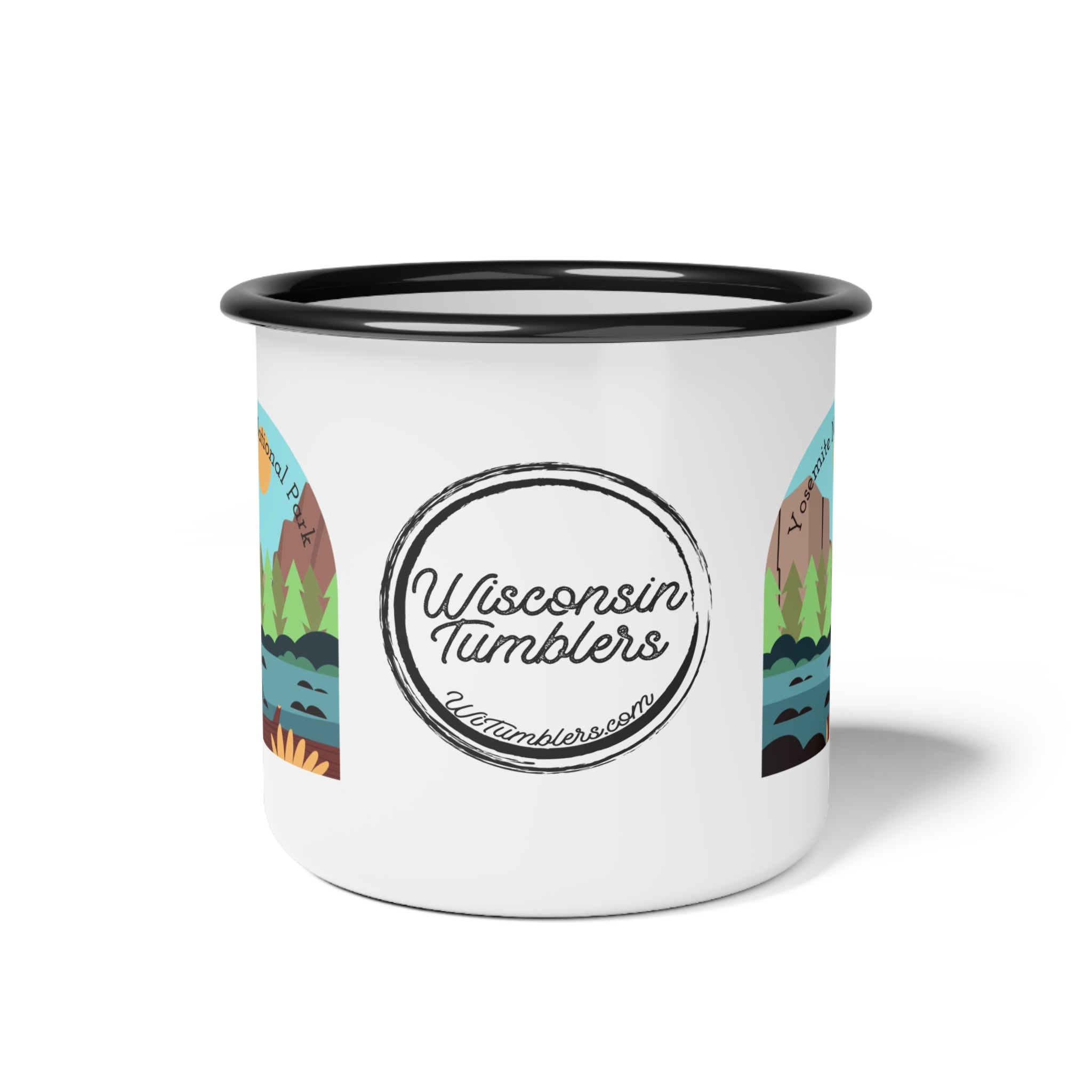 Yosemite National Park - Enamel Camp Cup