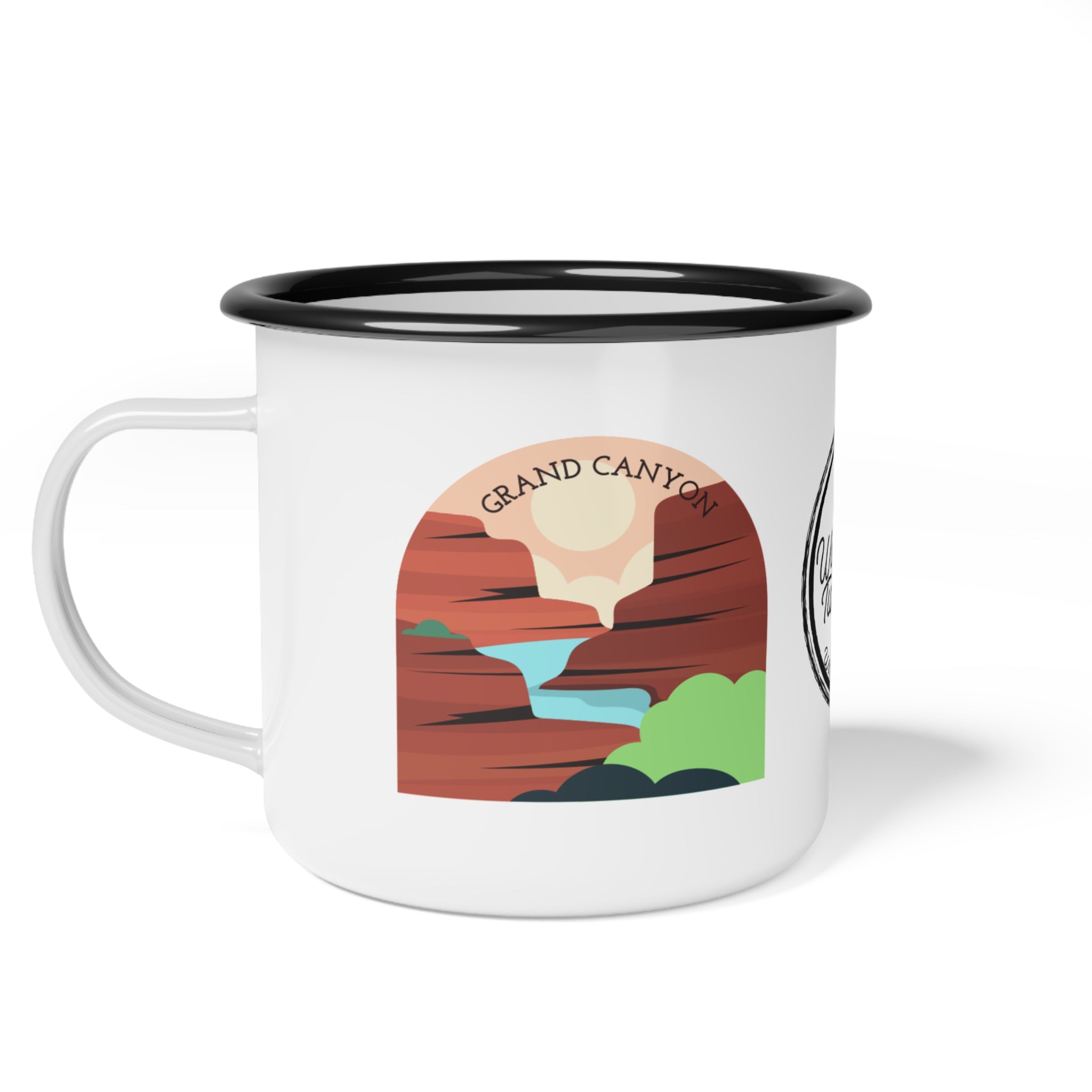 Grand Canyon National Park - Enamel Camp Cup