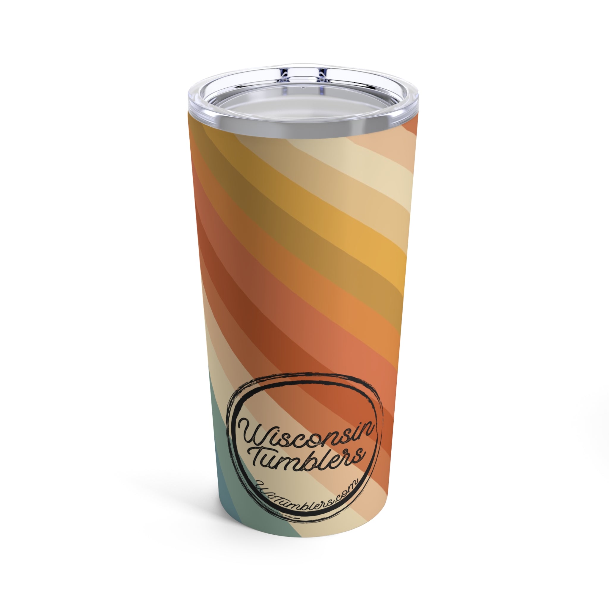 Sunset Stripes - Good Vibes Collection - 20oz Tumbler