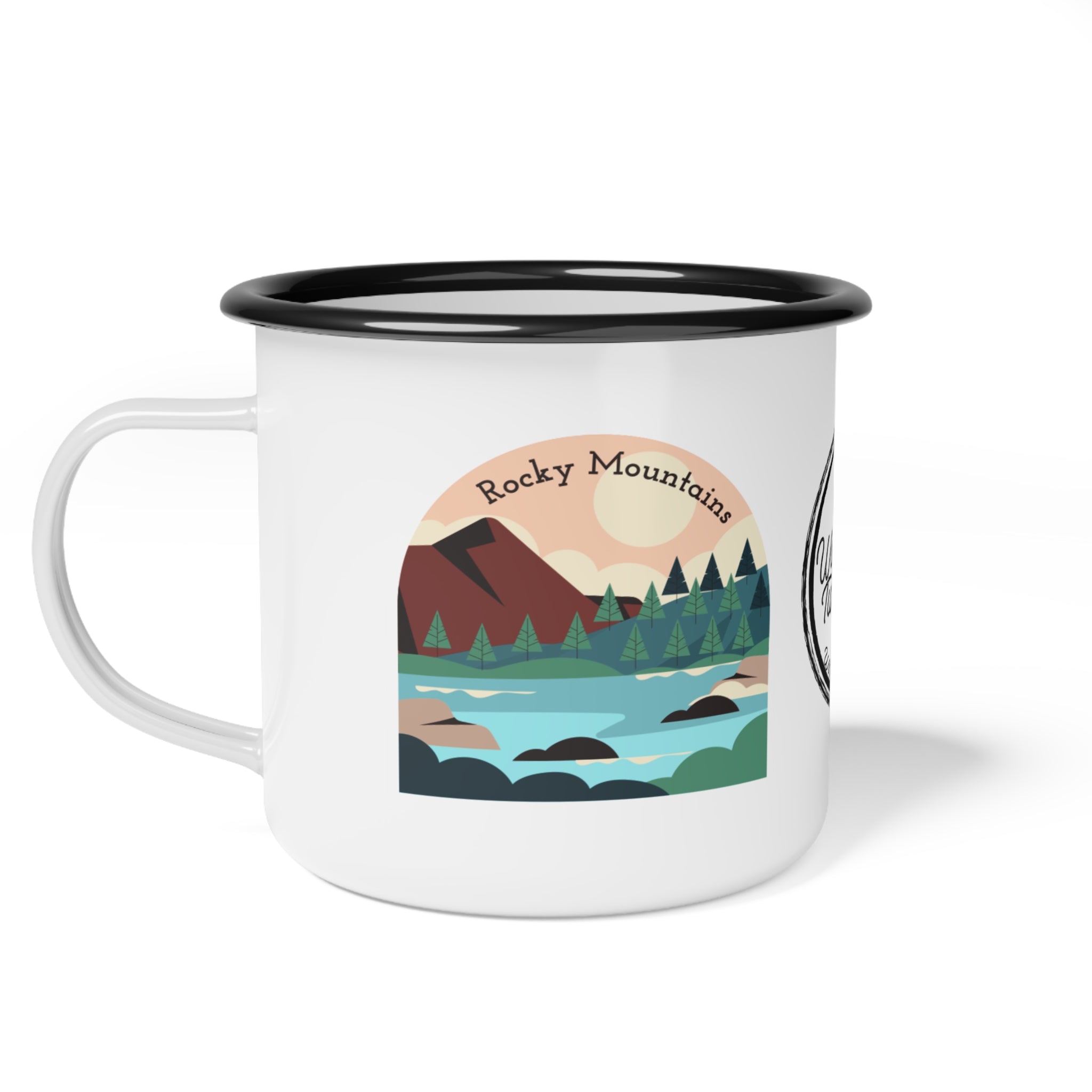 Rocky Mountains National Park - Enamel Camp Cup