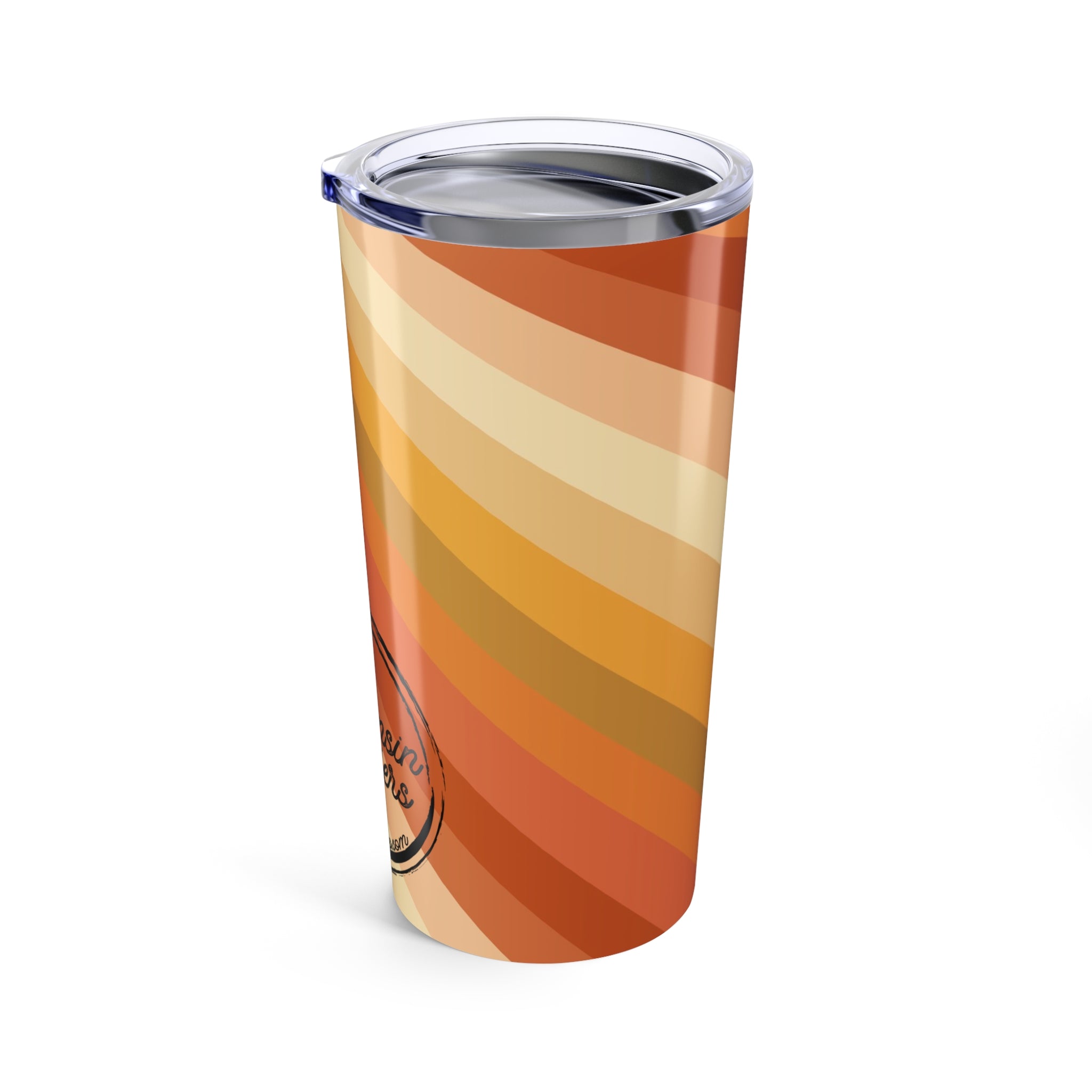 Sunset Stripes - Good Vibes Collection - 20oz Tumbler