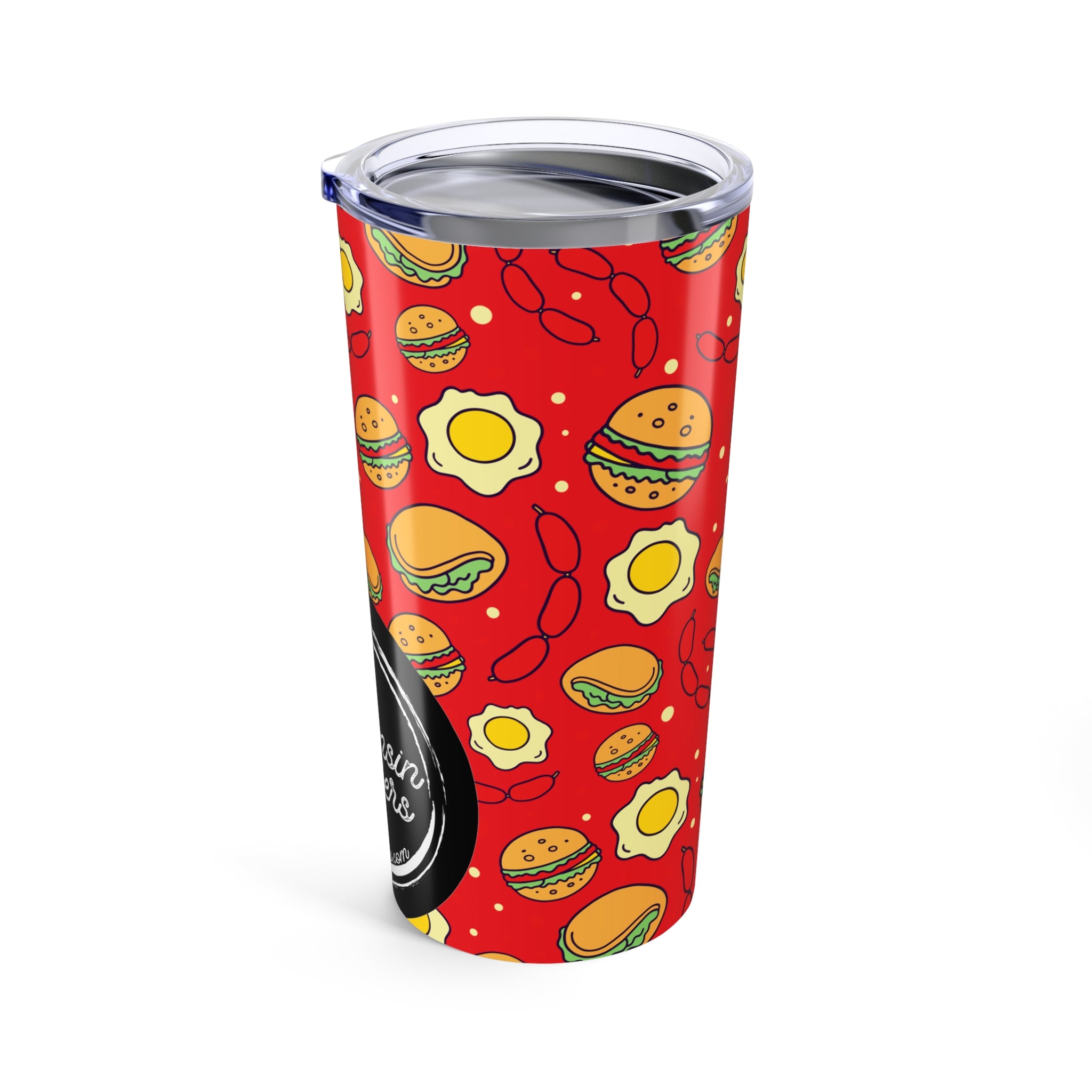 Brunch Bites Bonanza (Red) - Fast Food Collection - 20oz Tumbler