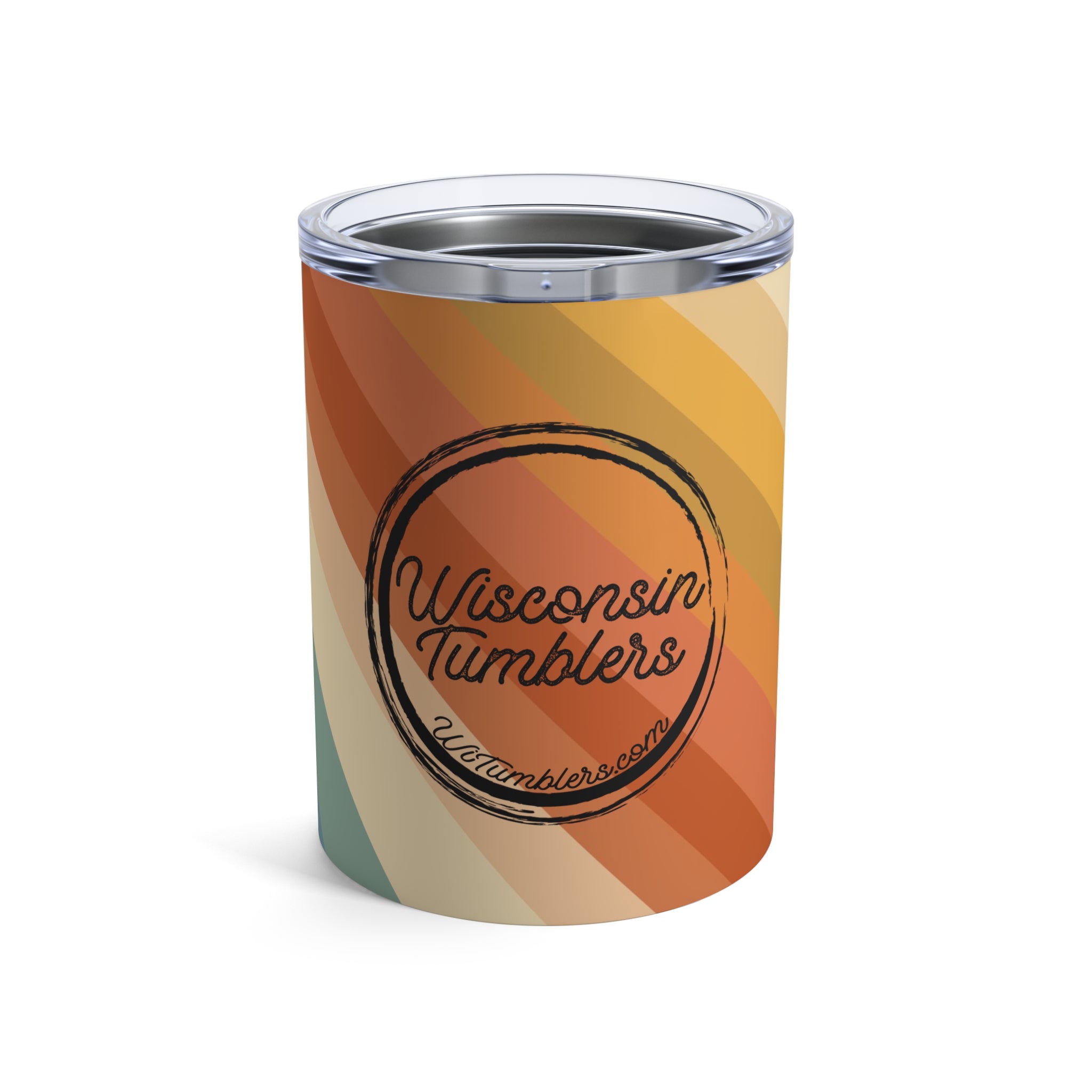 Sunset Stripes - Good Vibes Collection - 10oz Tumbler