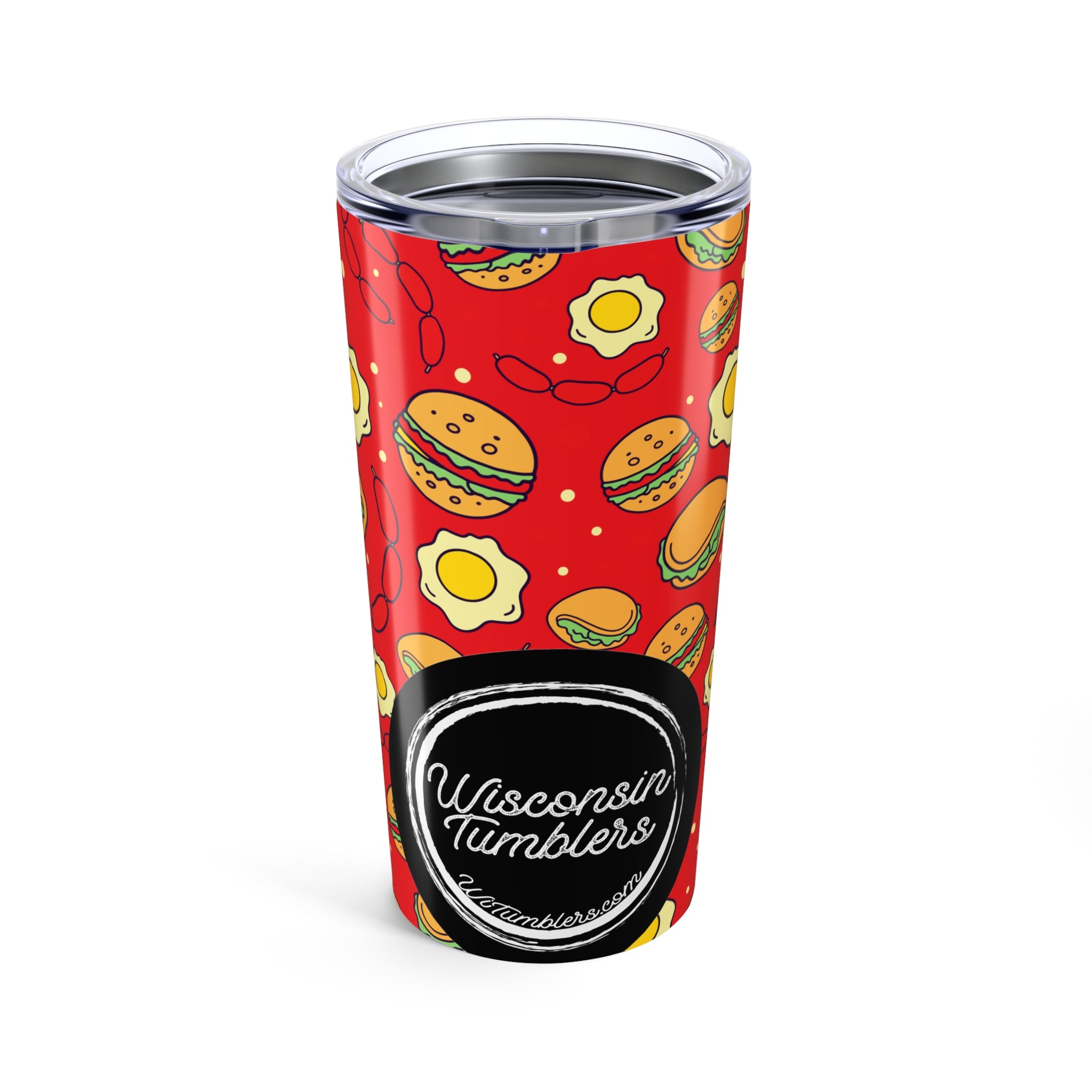 Brunch Bites Bonanza (Red) - Fast Food Collection - 20oz Tumbler