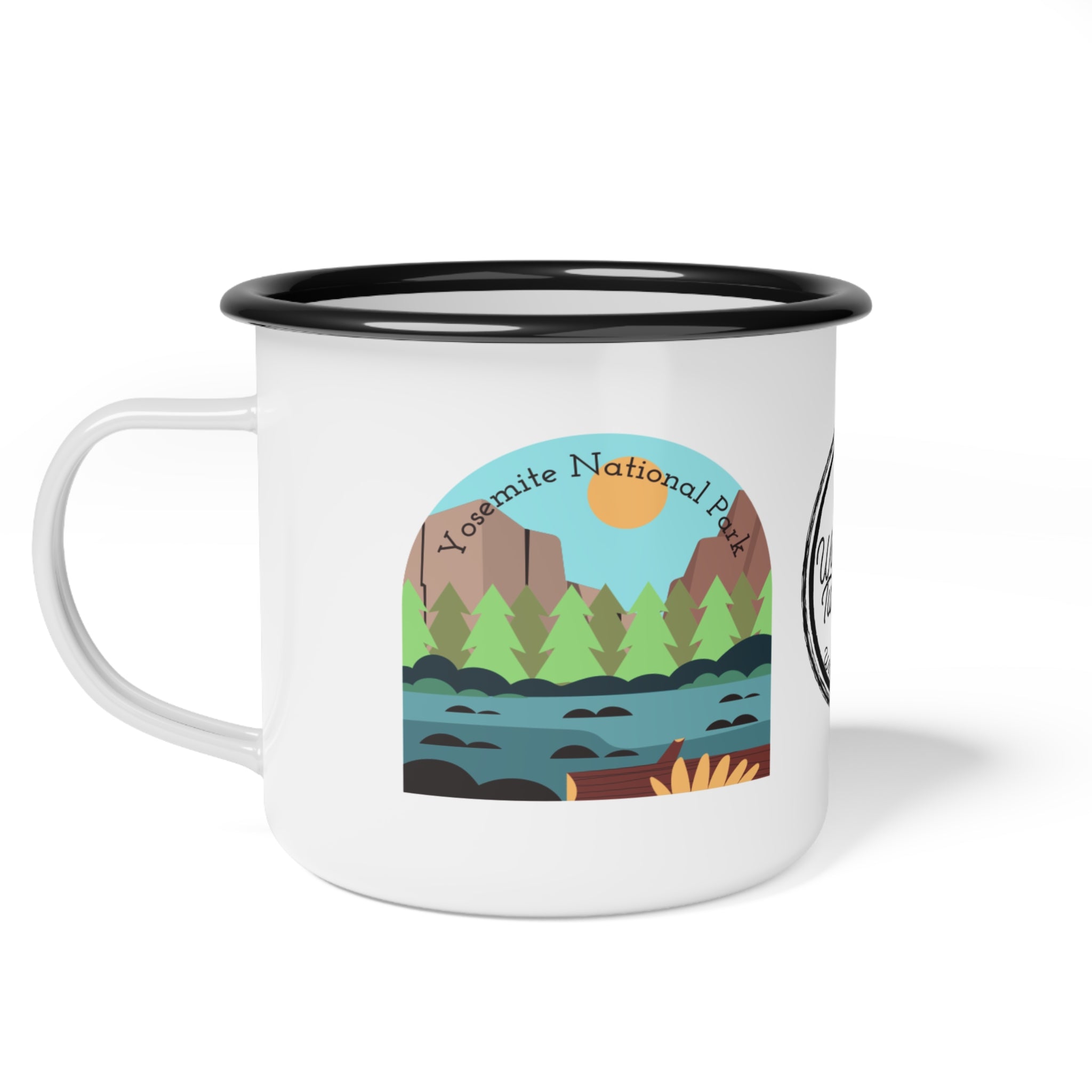 Yosemite National Park - Enamel Camp Cup