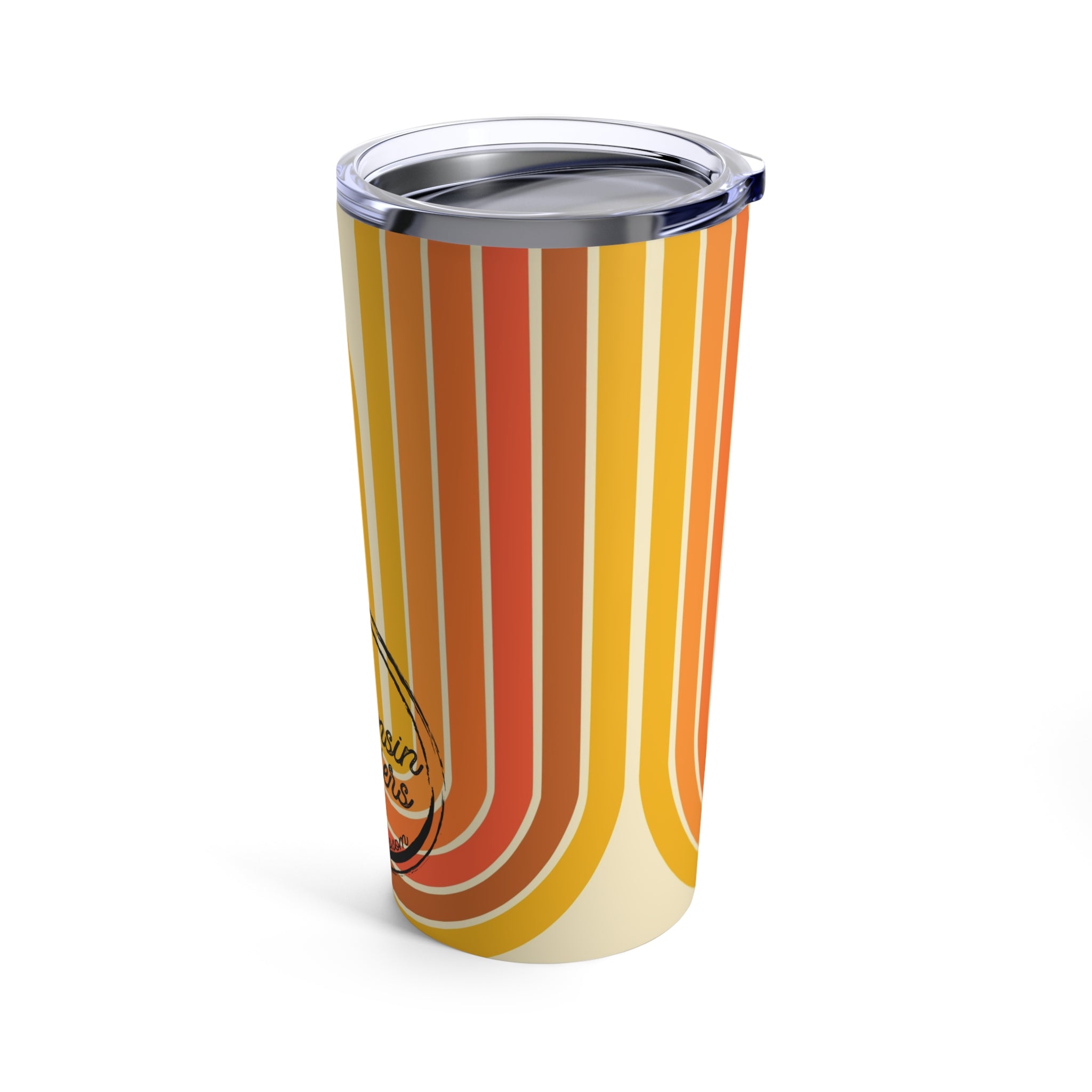 Retro Rainbow - Good Vibes Collection - 20oz Tumbler