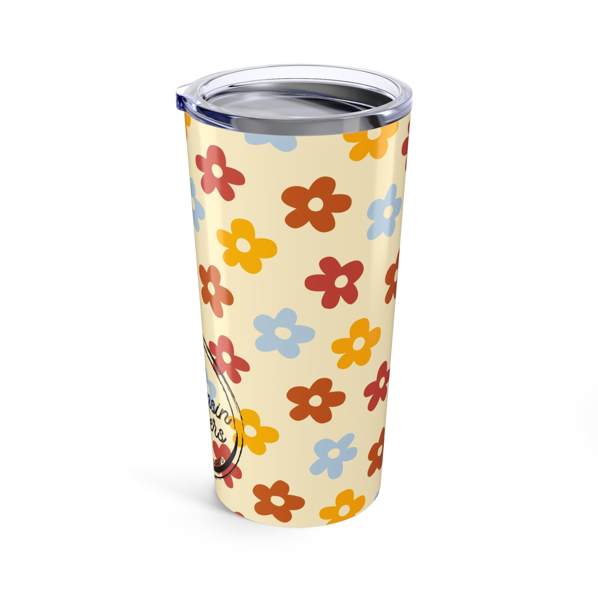 Retro Blooms - Good Vibes Collection - 20oz Tumbler