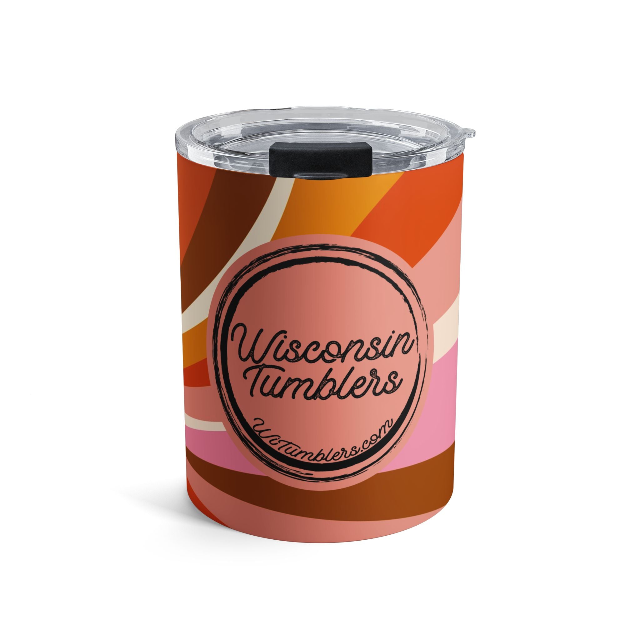 Retro Sunset Waves - Good Vibes Collection - 10oz Tumbler
