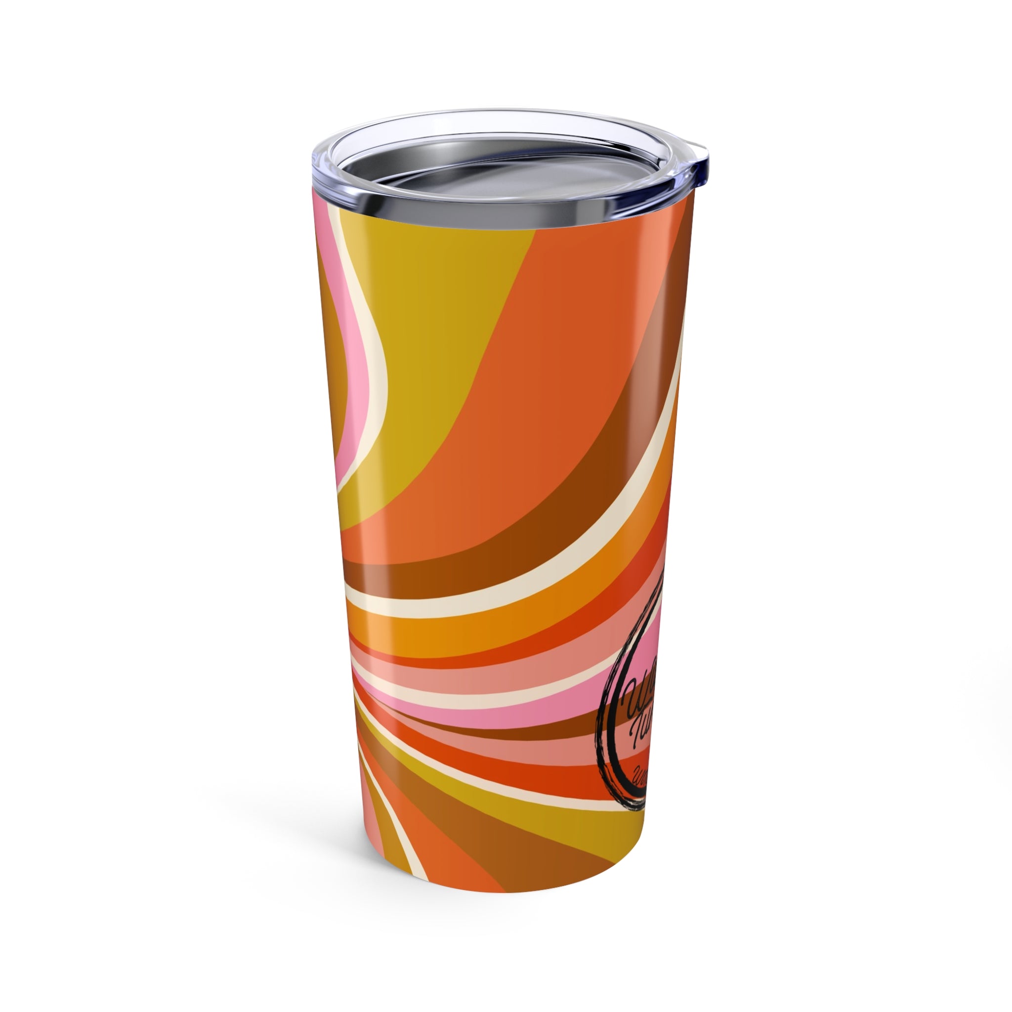 Retro Sunset Waves - Good Vibes Collection - 20oz Tumbler