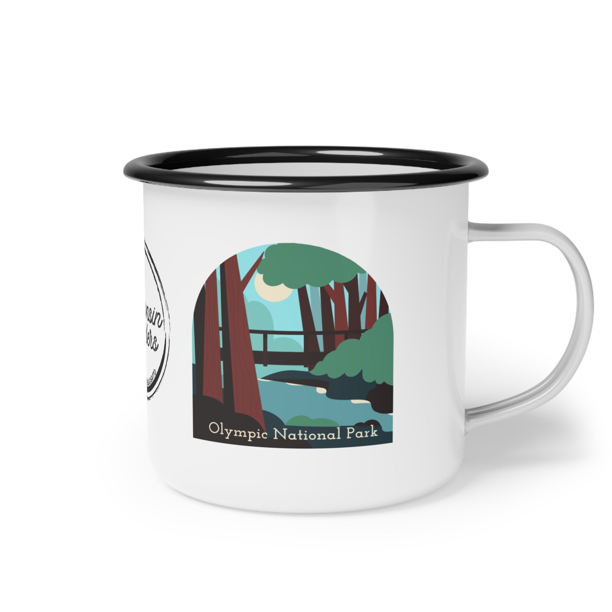 Olympic National Park - Enamel Camp Cup