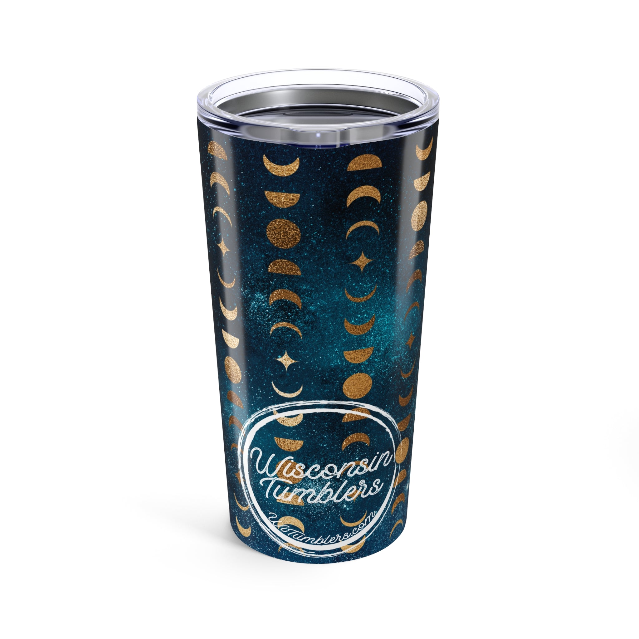 Lunar Phases of the Deep - Ocean Galaxy Collection - 20oz Tumbler