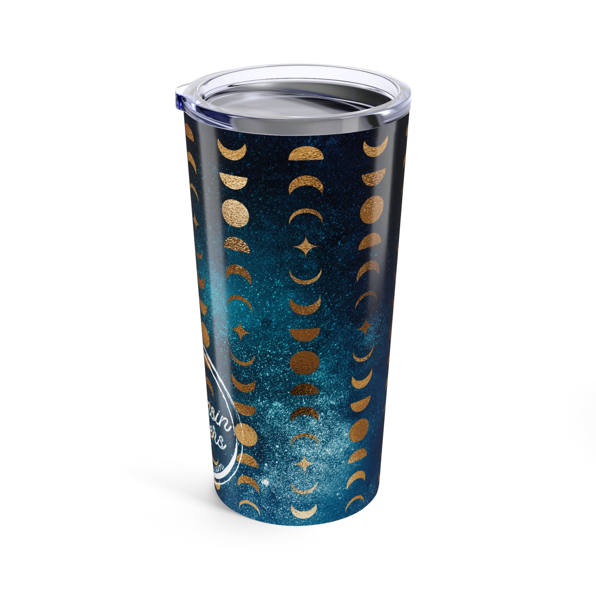 Lunar Phases of the Deep - Ocean Galaxy Collection - 20oz Tumbler