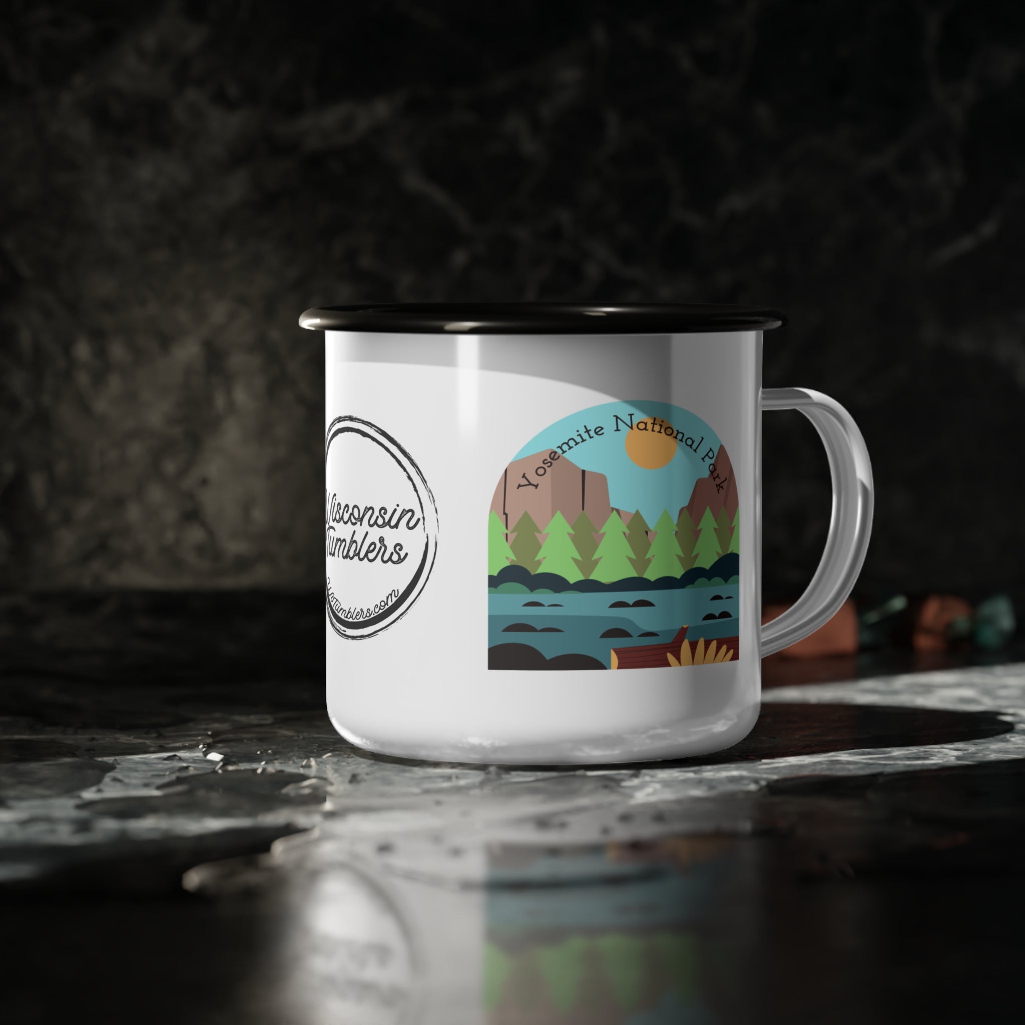 Yosemite National Park - Enamel Camp Cup