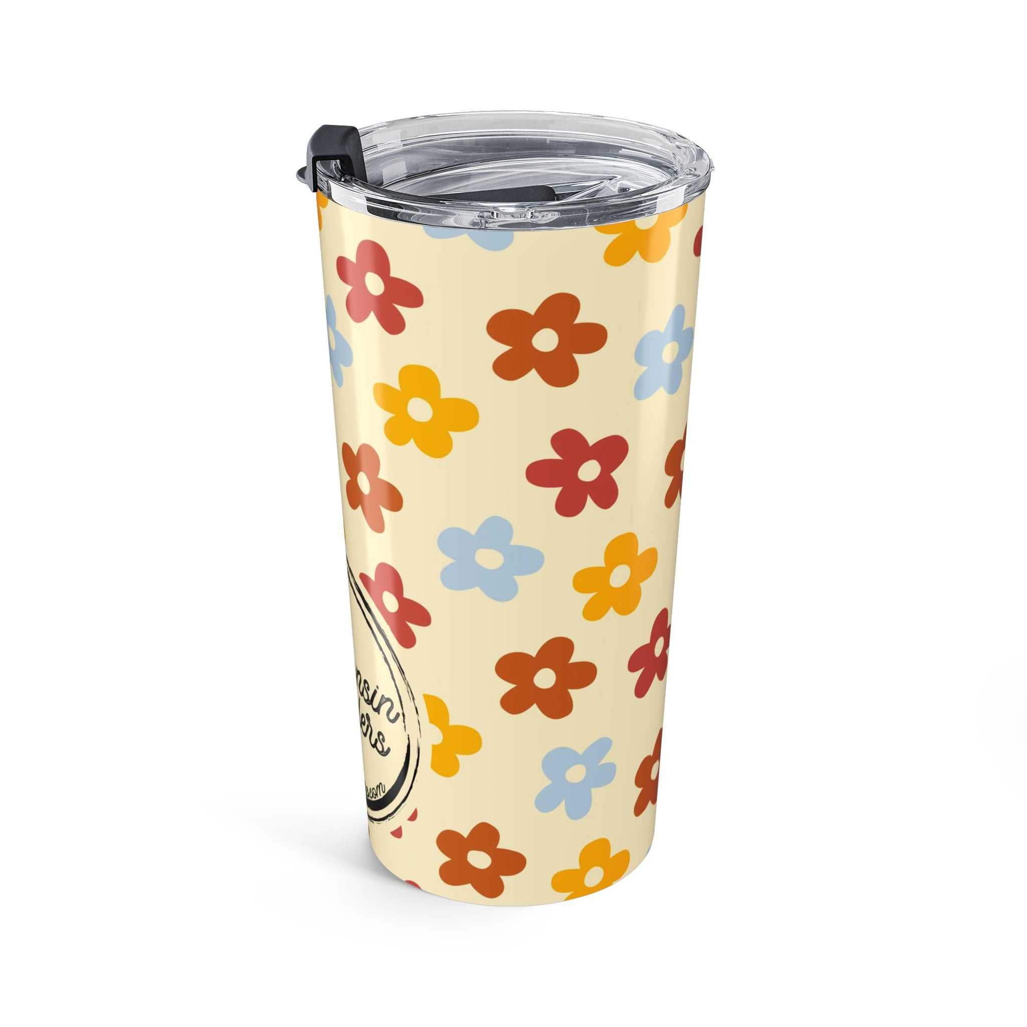 Retro Blooms - Good Vibes Collection - 20oz Tumbler