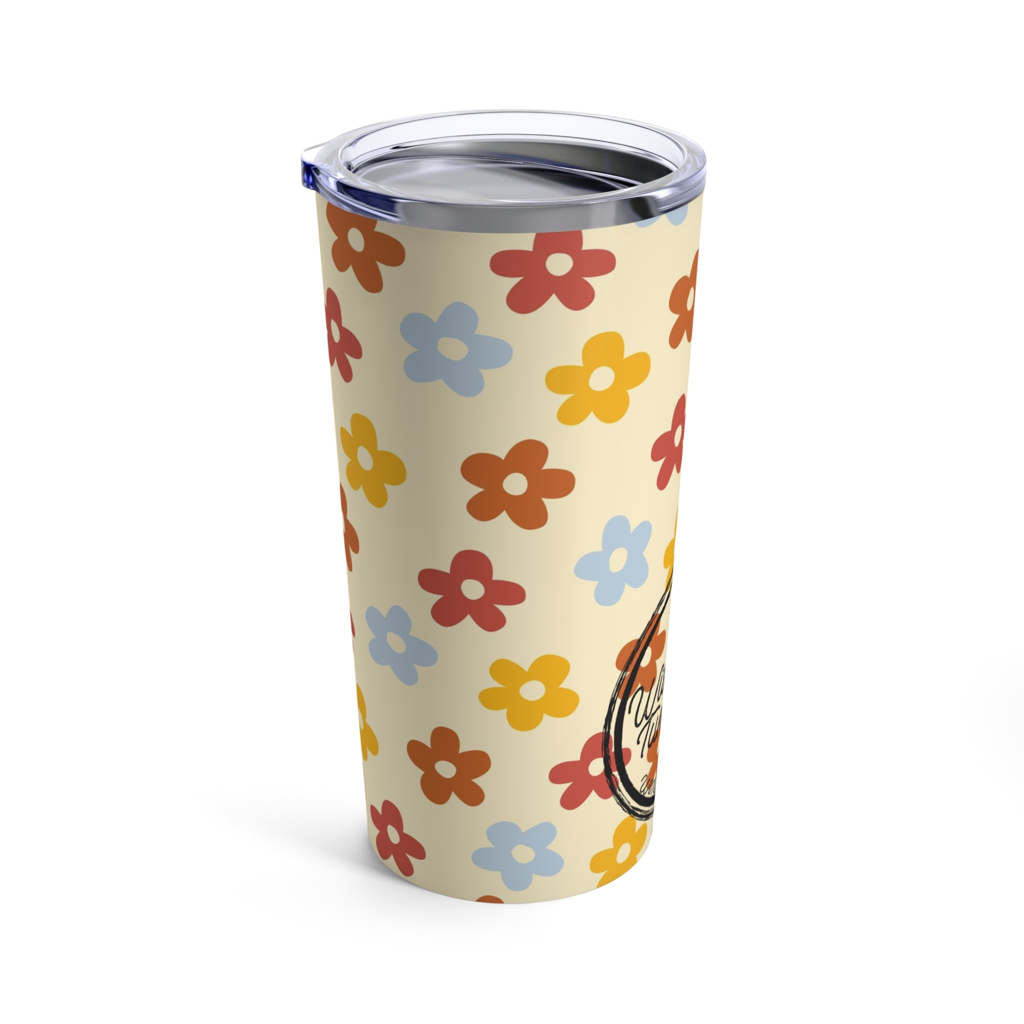 Retro Blooms - Good Vibes Collection - 20oz Tumbler