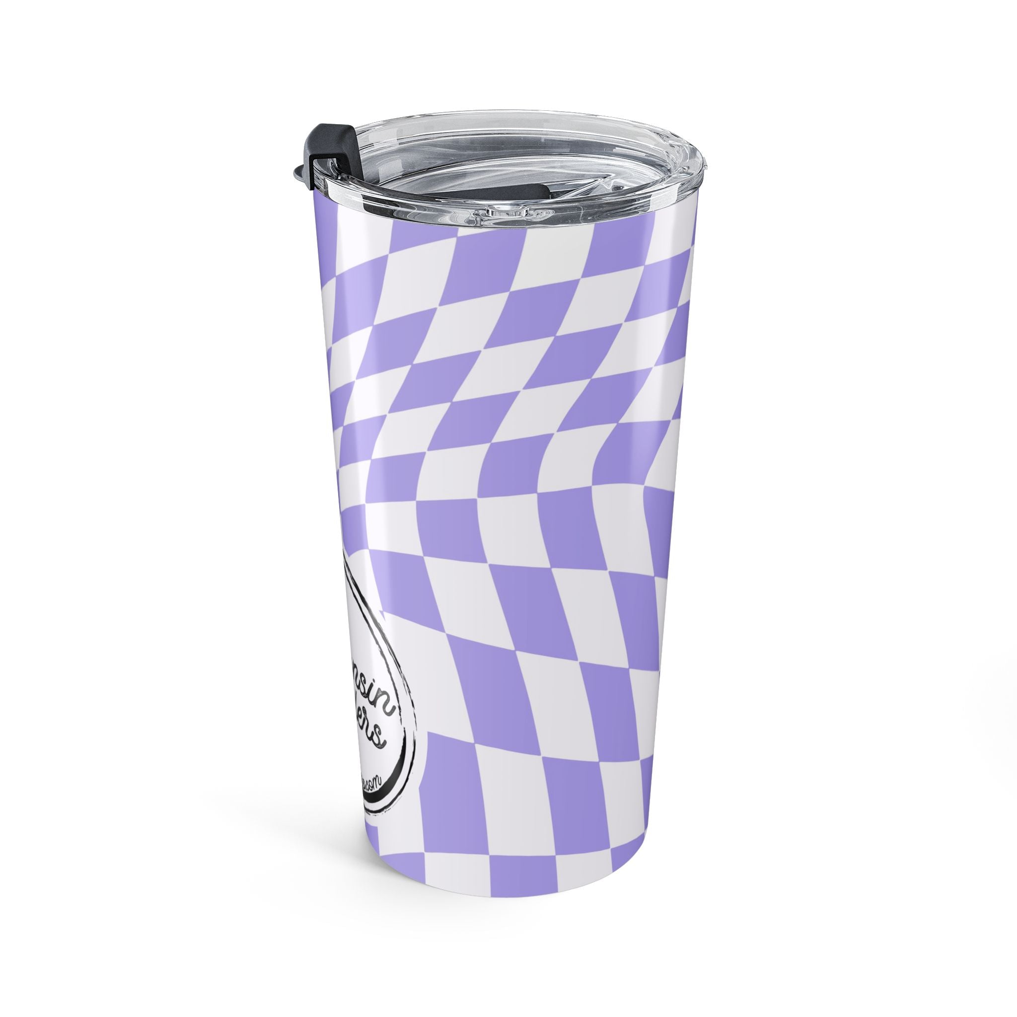 Groovy Checkers - Good Vibes Collection - 20oz Tumbler