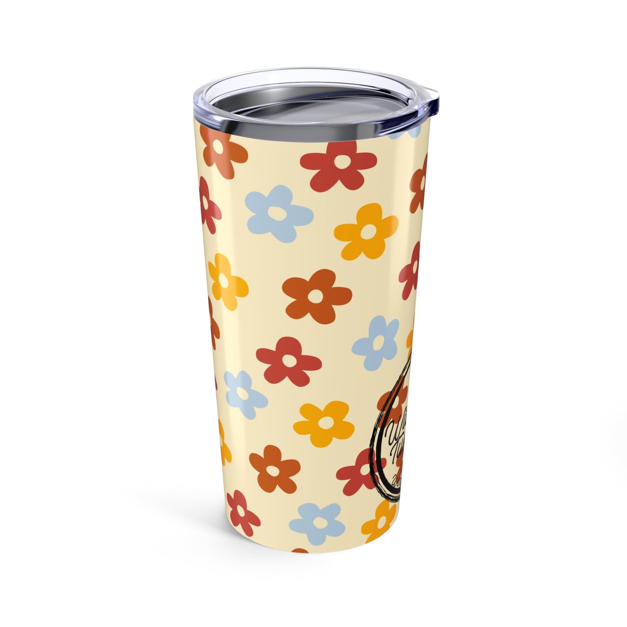 Retro Blooms - Good Vibes Collection - 20oz Tumbler