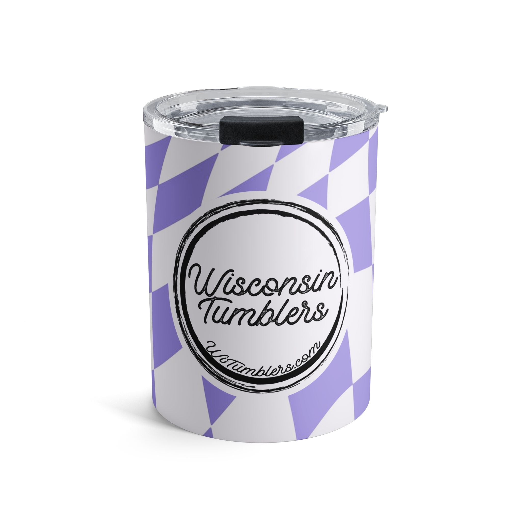 Groovy Checkers - Good Vibes Collection - 10oz Tumbler