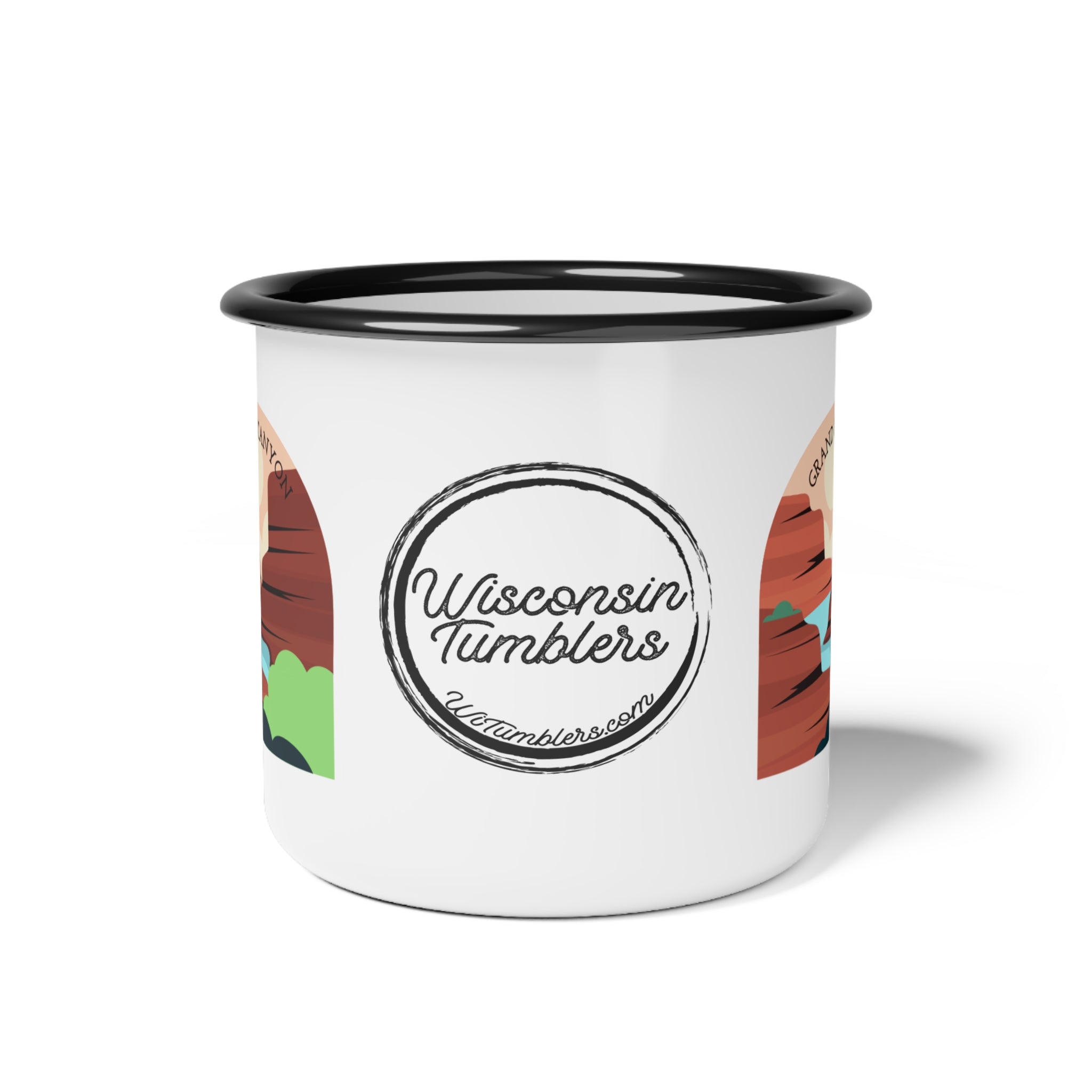 Grand Canyon National Park - Enamel Camp Cup