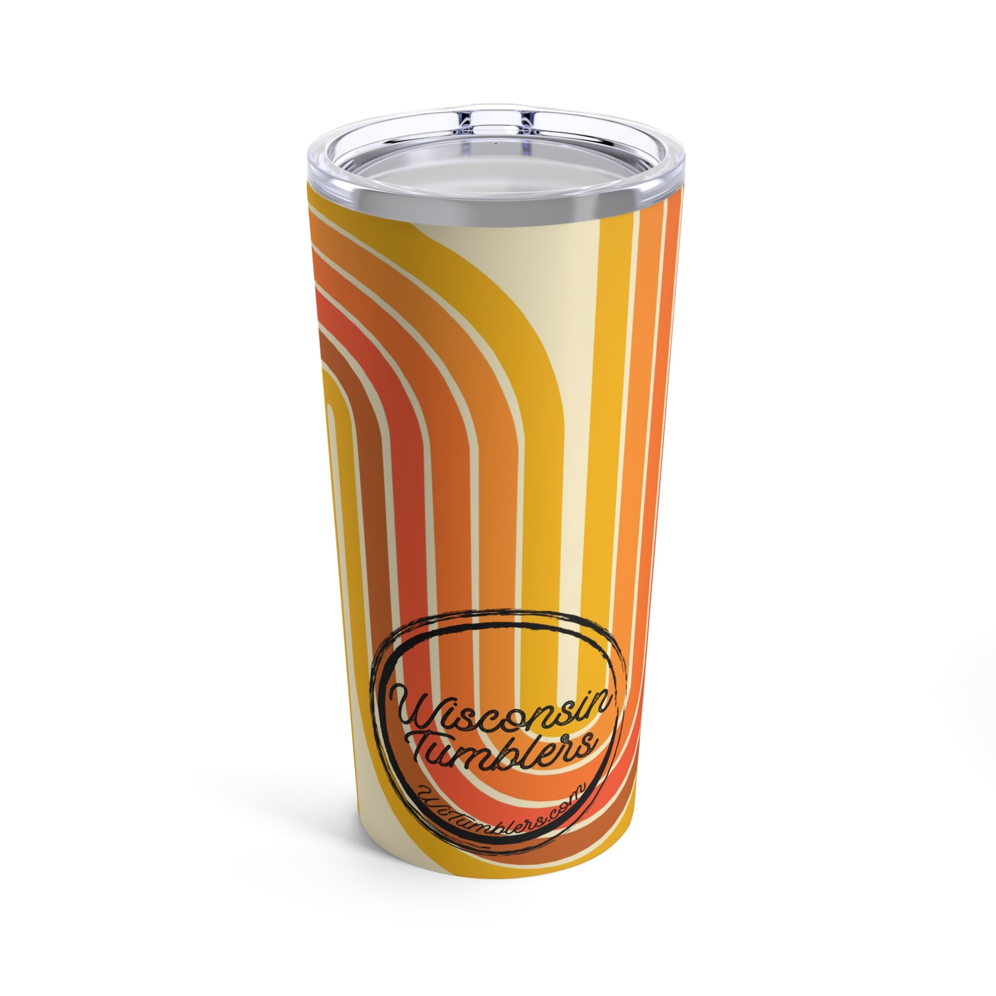 Retro Rainbow - Good Vibes Collection - 20oz Tumbler