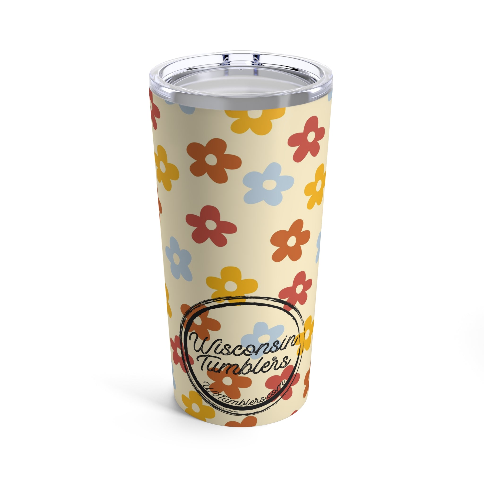 Retro Blooms - Good Vibes Collection - 20oz Tumbler