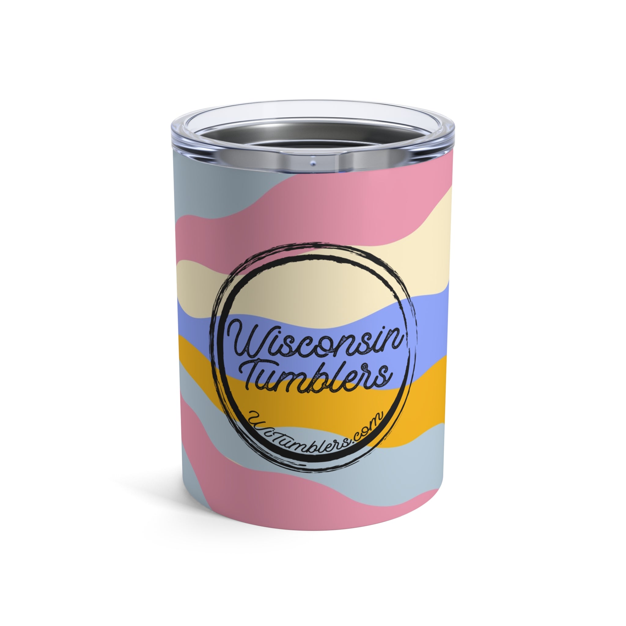 Pastel Radiance - Good Vibes Collection - 10oz Tumbler