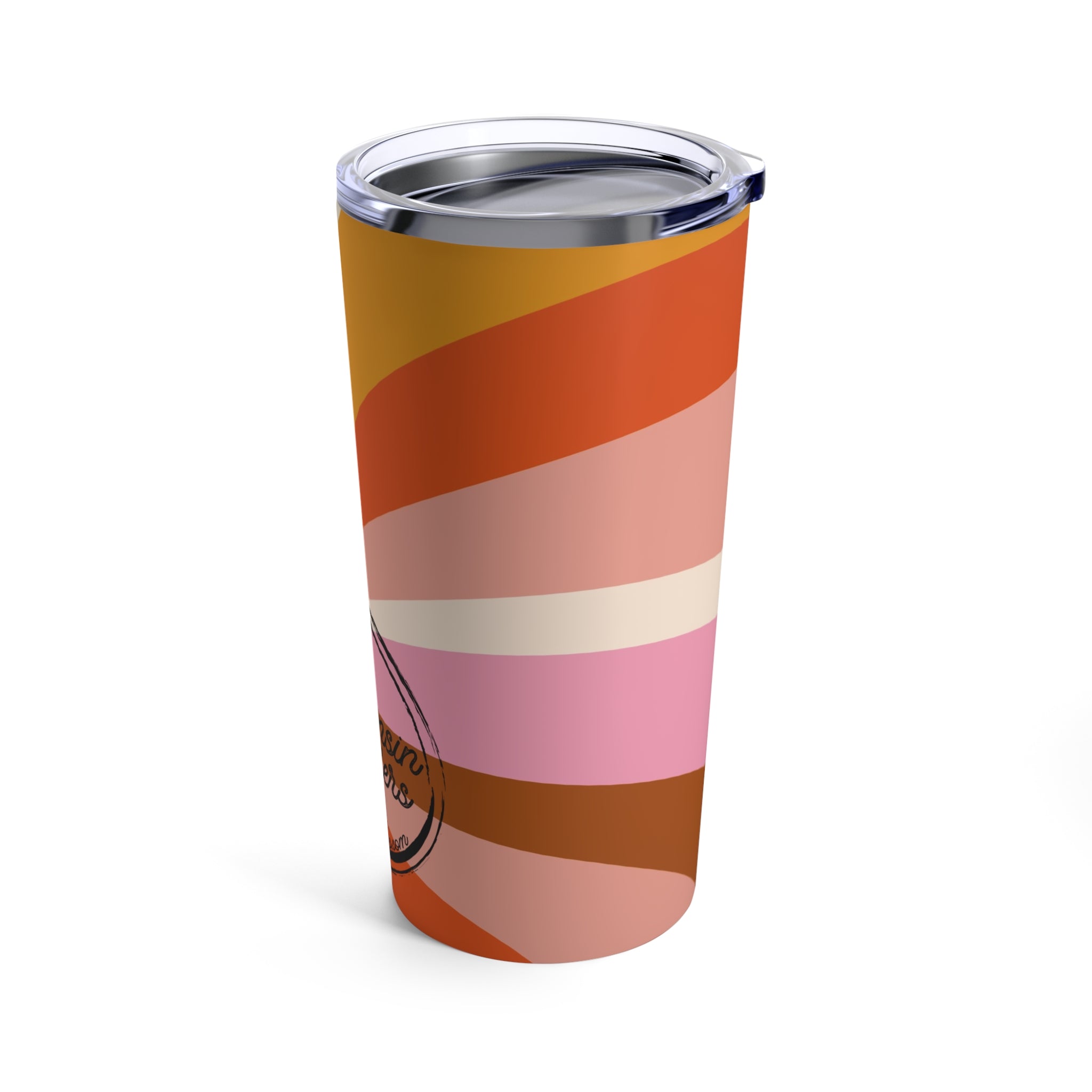 Retro Sunset Waves - Good Vibes Collection - 20oz Tumbler