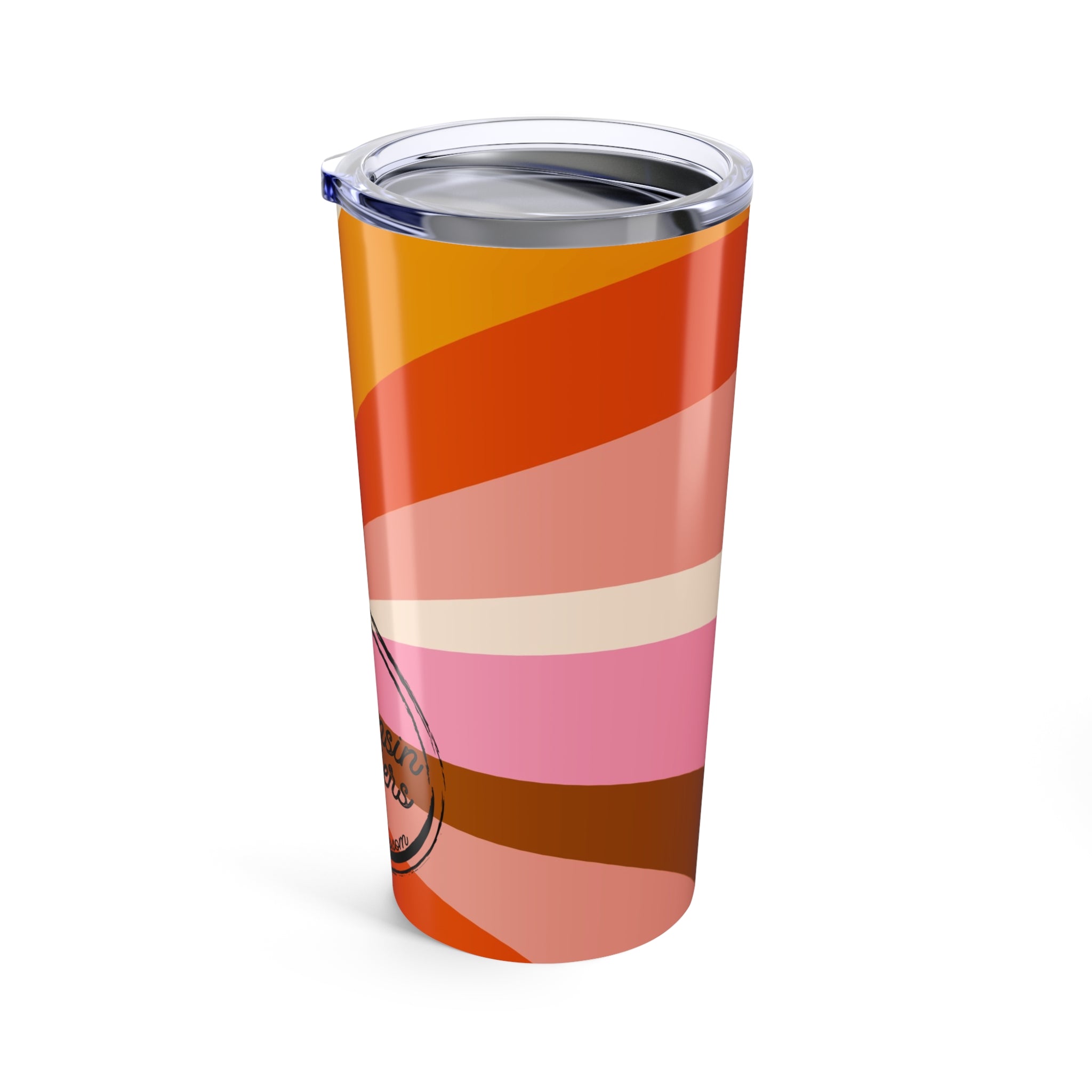 Retro Sunset Waves - Good Vibes Collection - 20oz Tumbler
