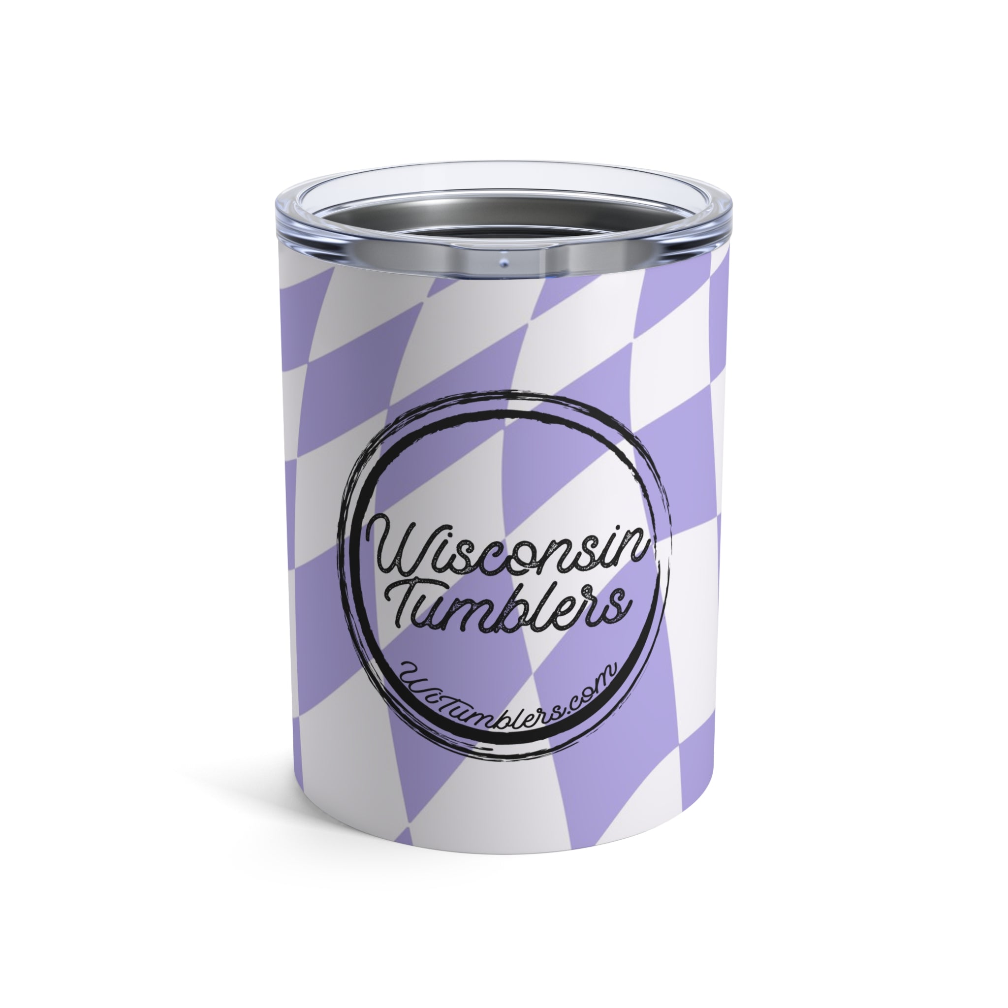 Groovy Checkers - Good Vibes Collection - 10oz Tumbler