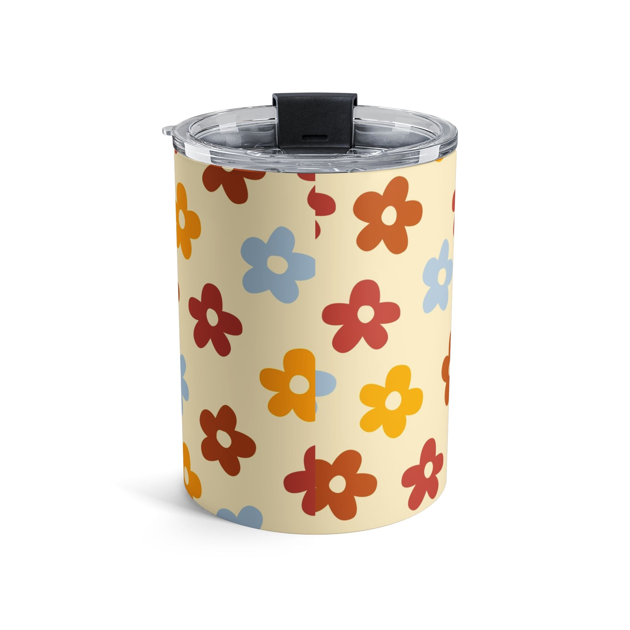 Retro Blooms - Good Vibes Collection - 10oz Tumbler