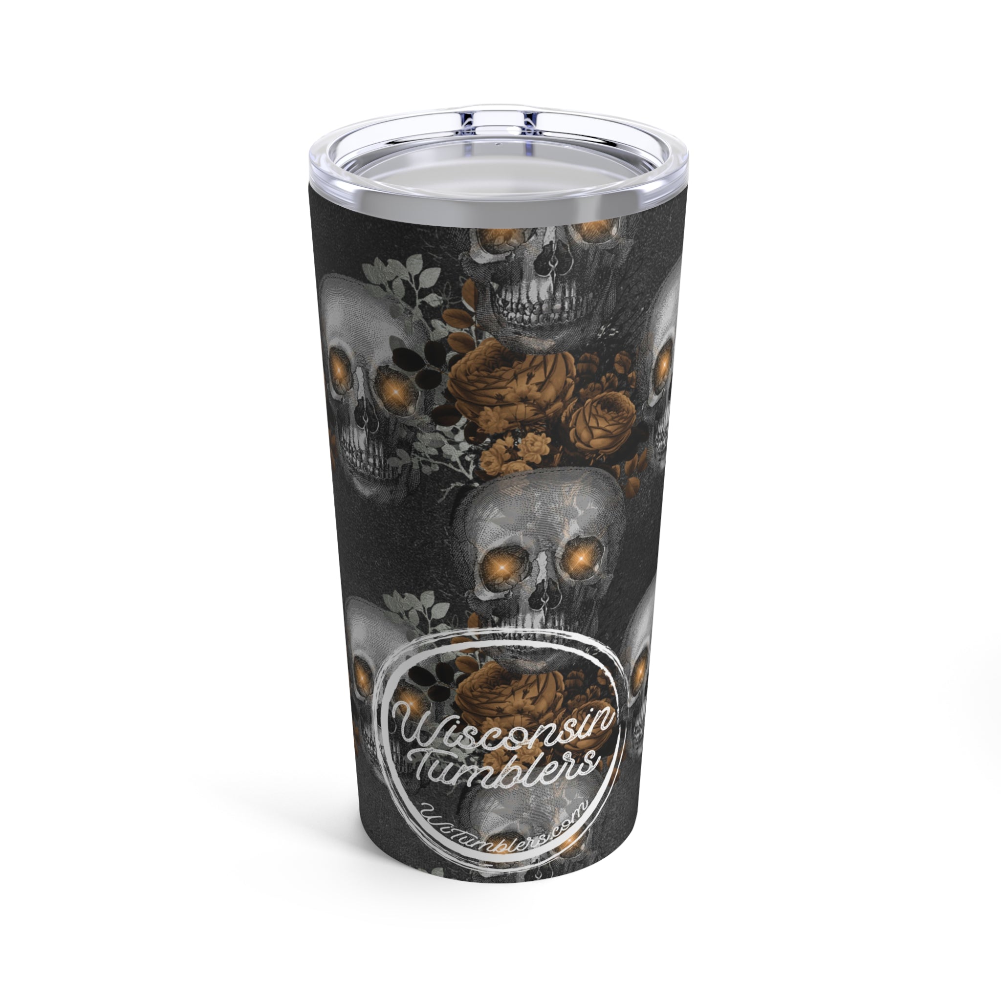 Gray Skulls - 20oz Tumbler