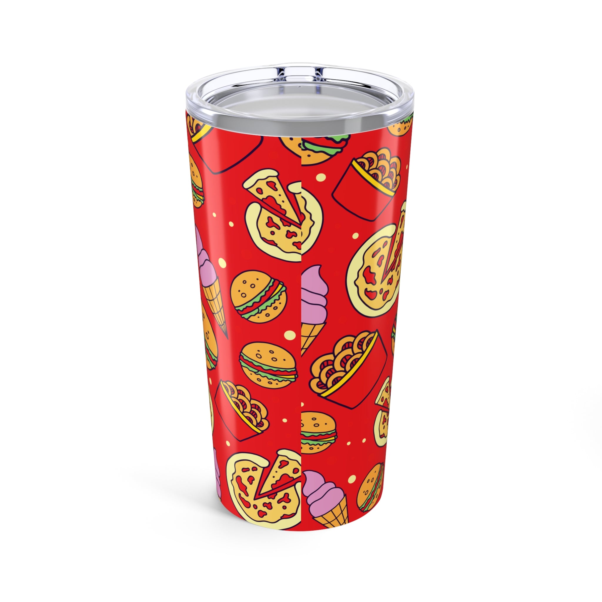 Snack Attack Frenzy (Red) - Fast Food Collection - 20oz Tumbler