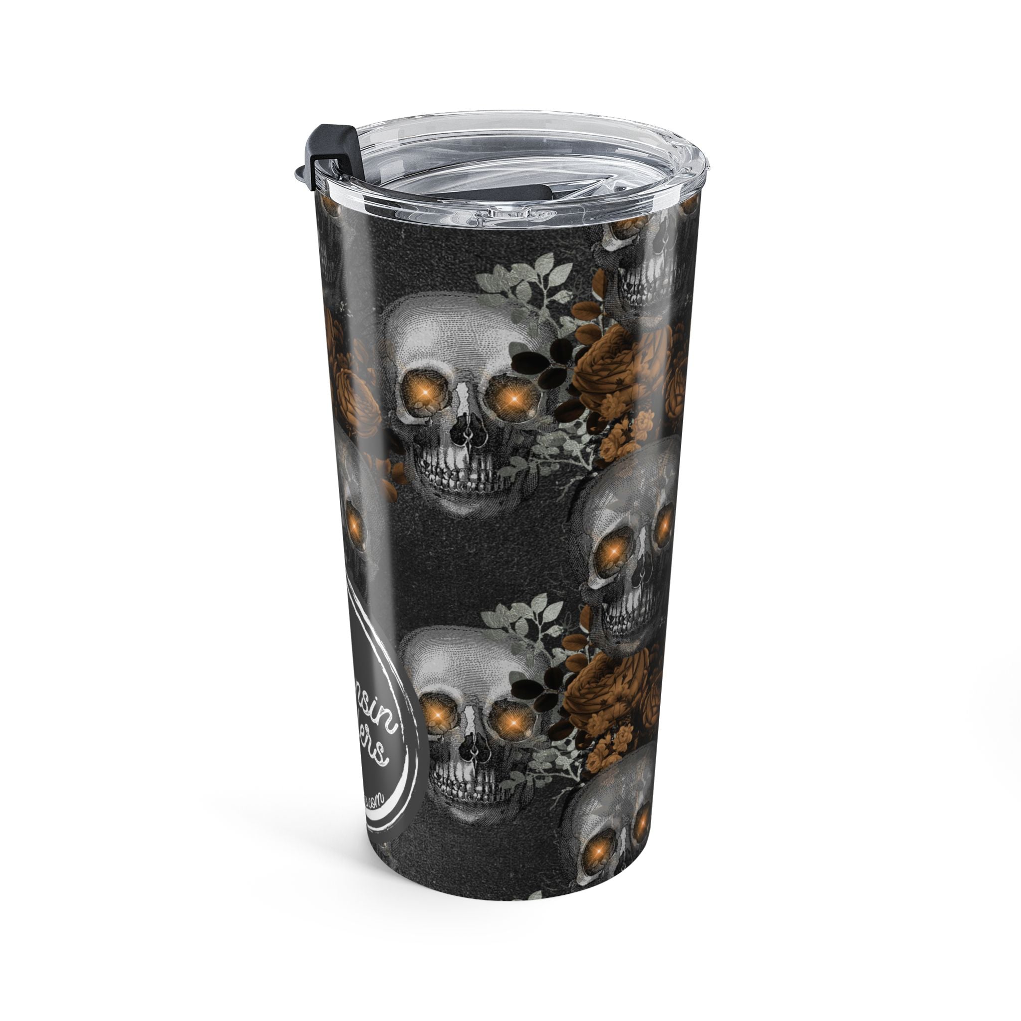 Gray Skulls - 20oz Tumbler