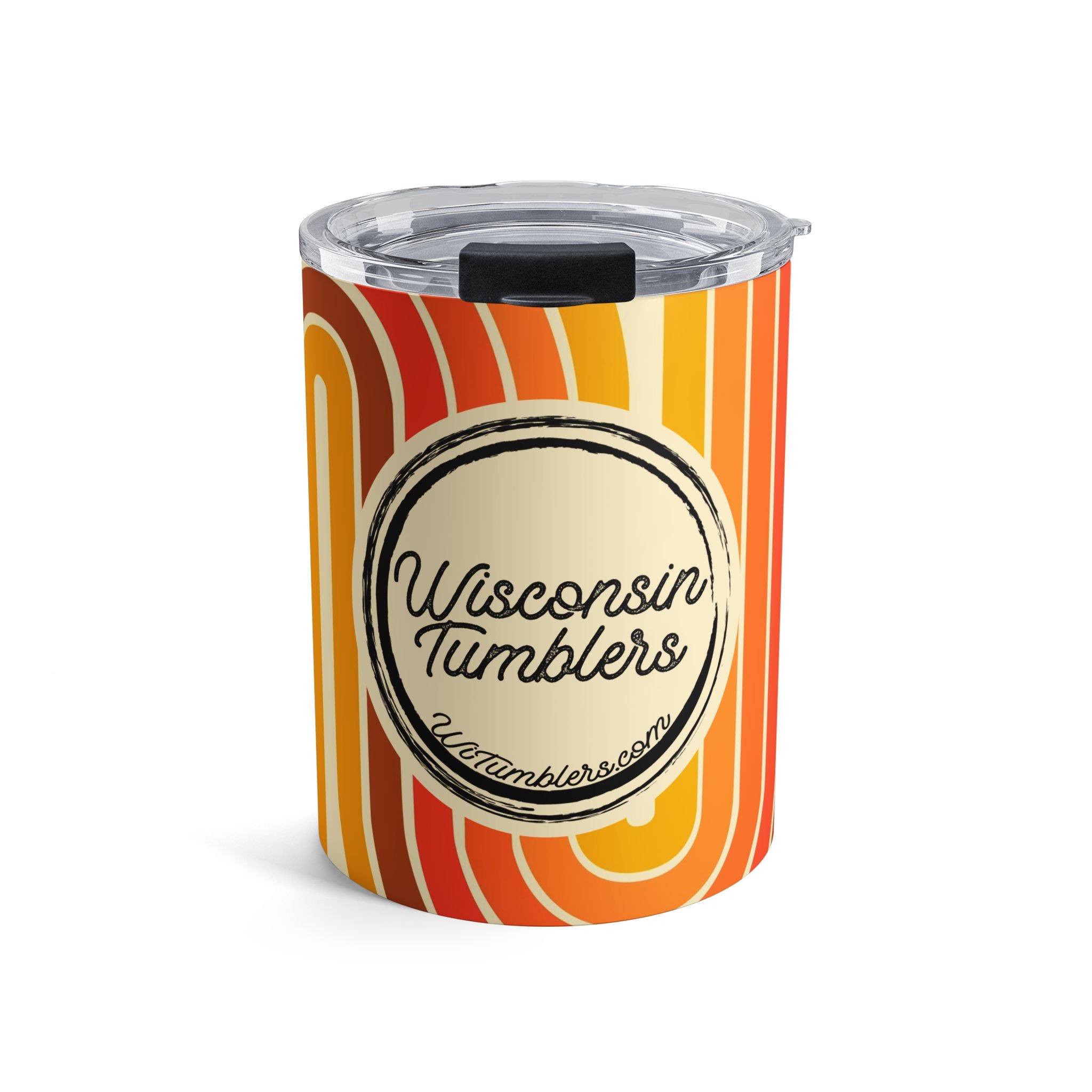 Retro Rainbow - Good Vibes Collection - 10oz Tumbler