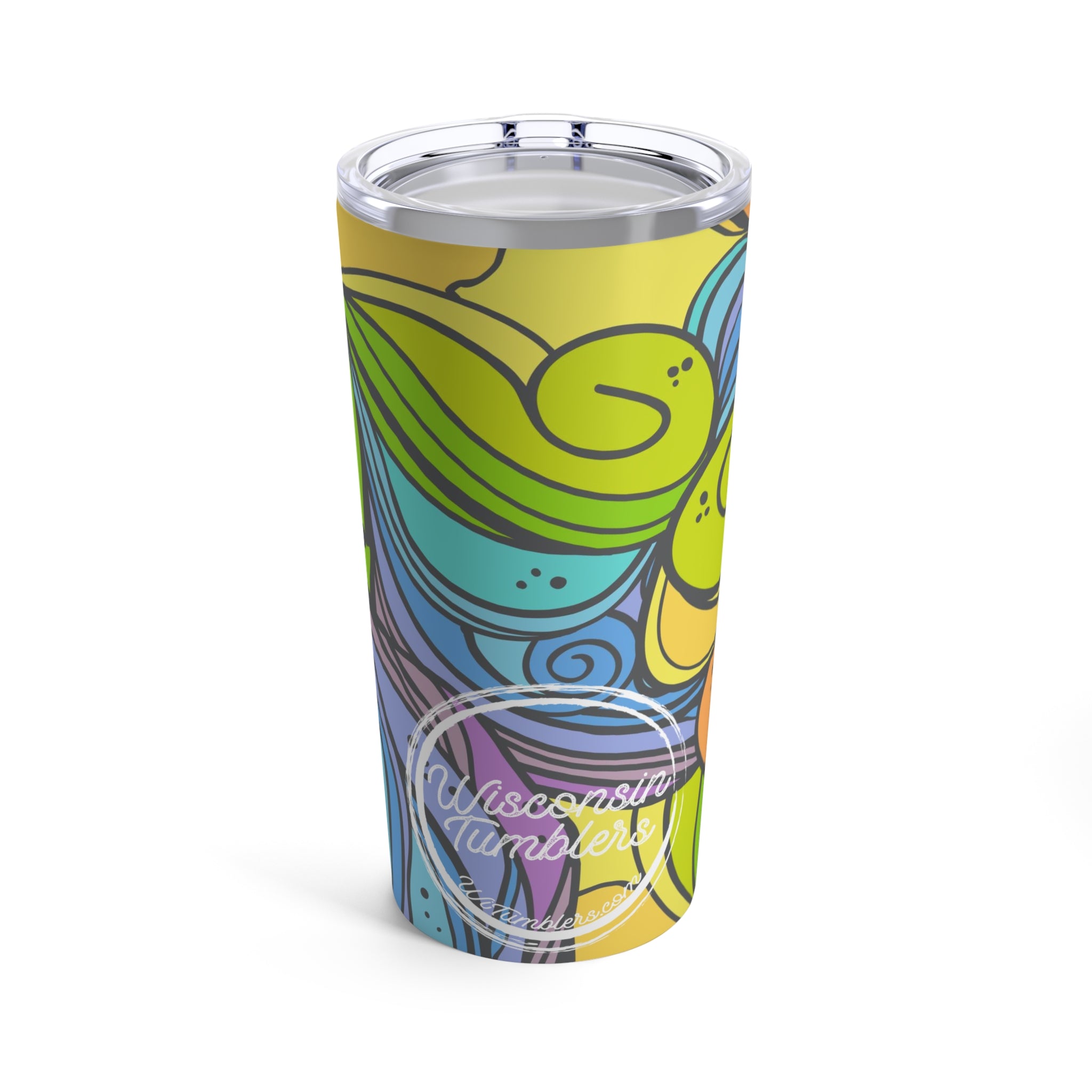 Rainbow Wave - 20oz Tumbler