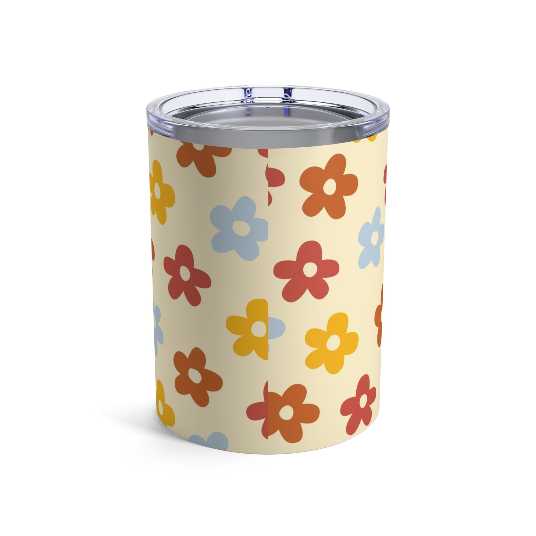 Retro Blooms - Good Vibes Collection - 10oz Tumbler